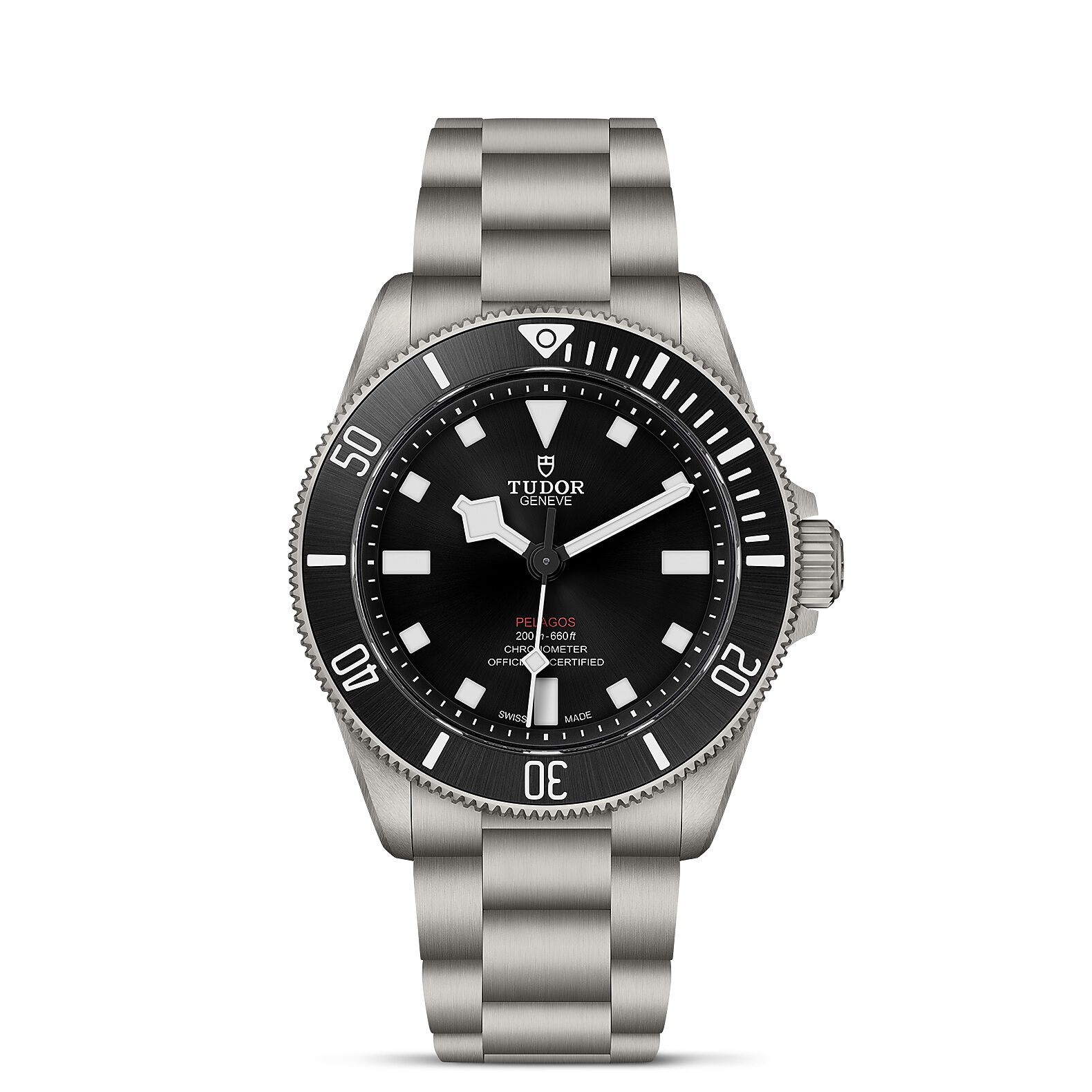 TUDOR Pelagos 39 Titanium Case Black Dial Watch, 39mm