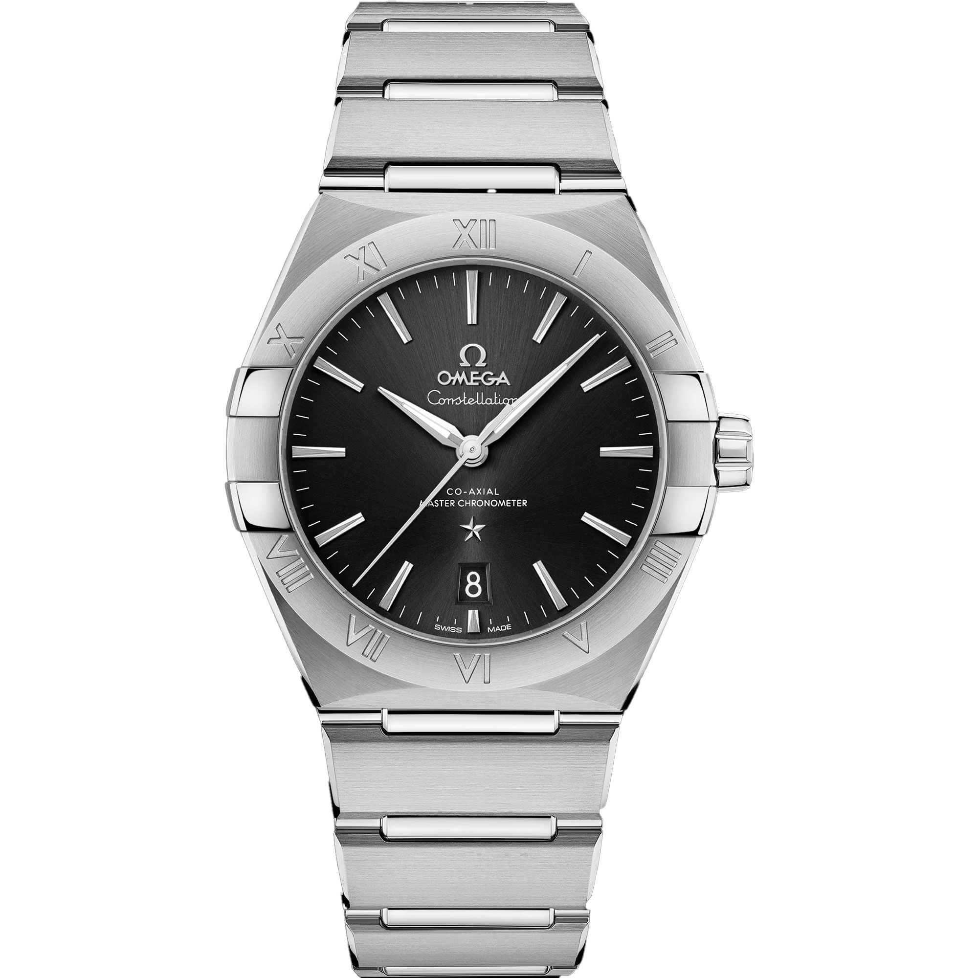OMEGA Constellation Steel Black Dial, 39mm