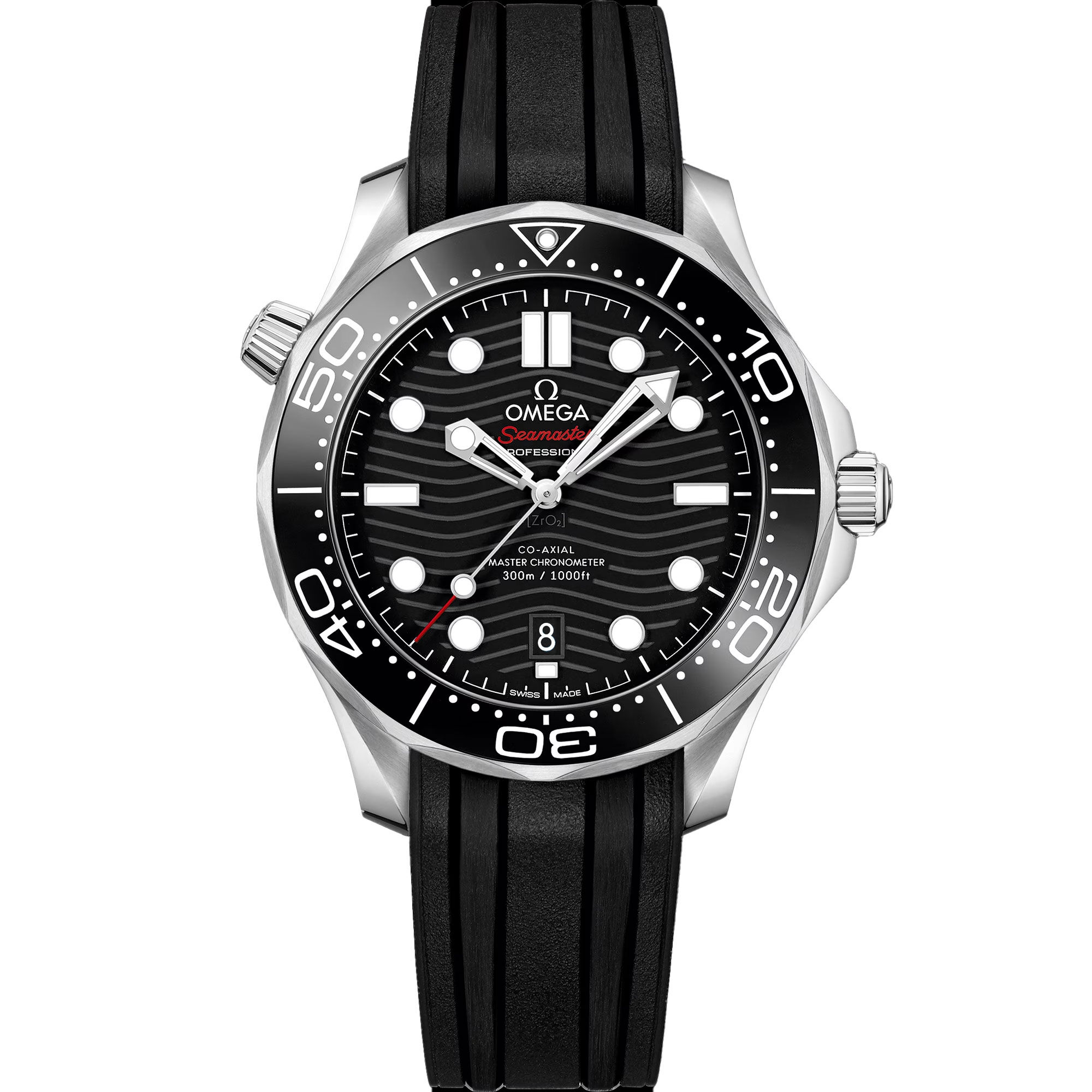 OMEGA Seamaster Diver 300M Black Dial Watch, 42mm