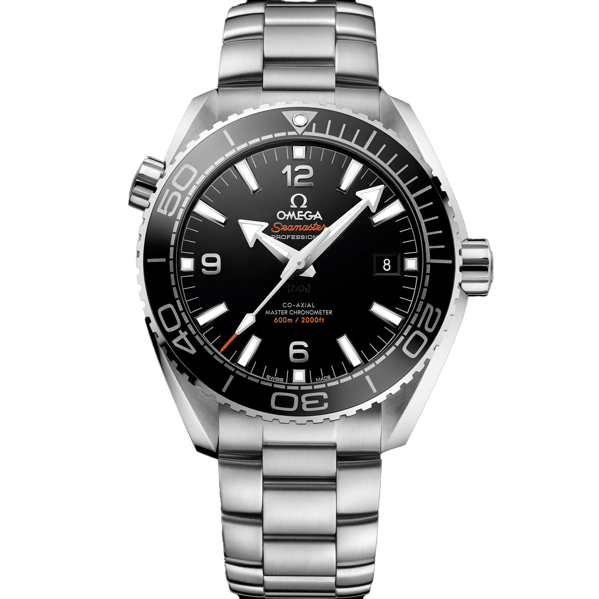 OMEGA Seamaster Planet Ocean 600M Steel Black Dial Watch, 43.5mm