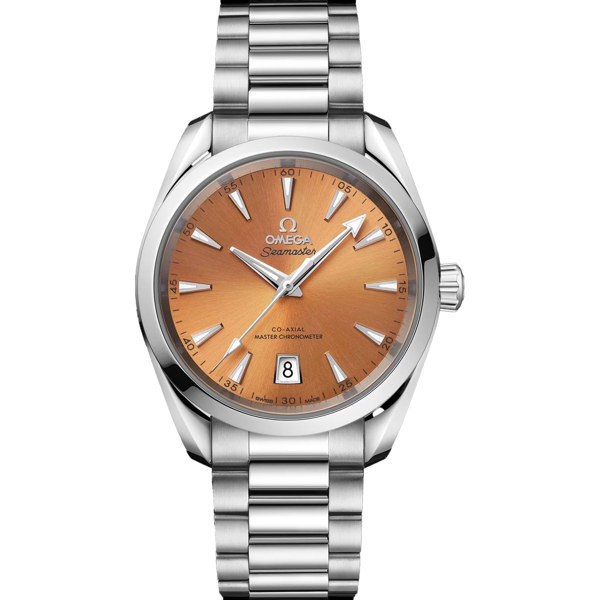 OMEGA Seamaster Aqua Terra Shades Orange Dial, 38mm
