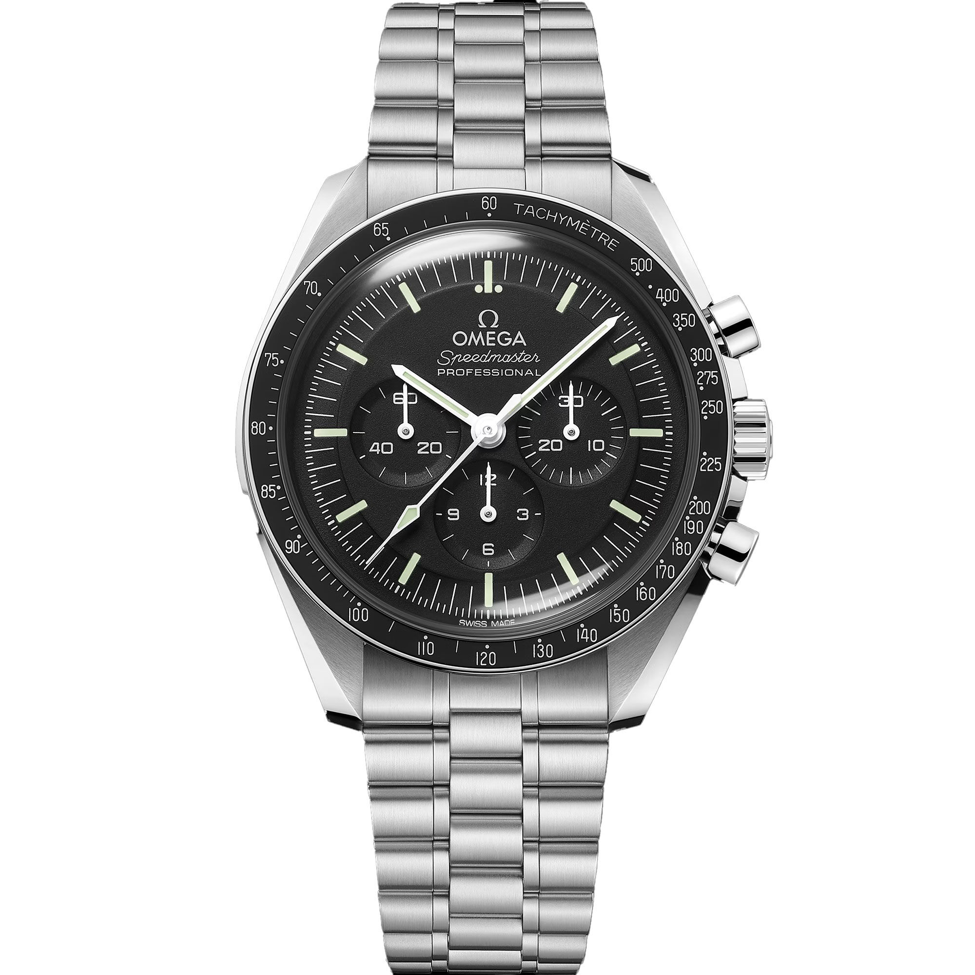 OMEGA Speedmaster Moonwatch Professional Black Dial Watch, 42mm