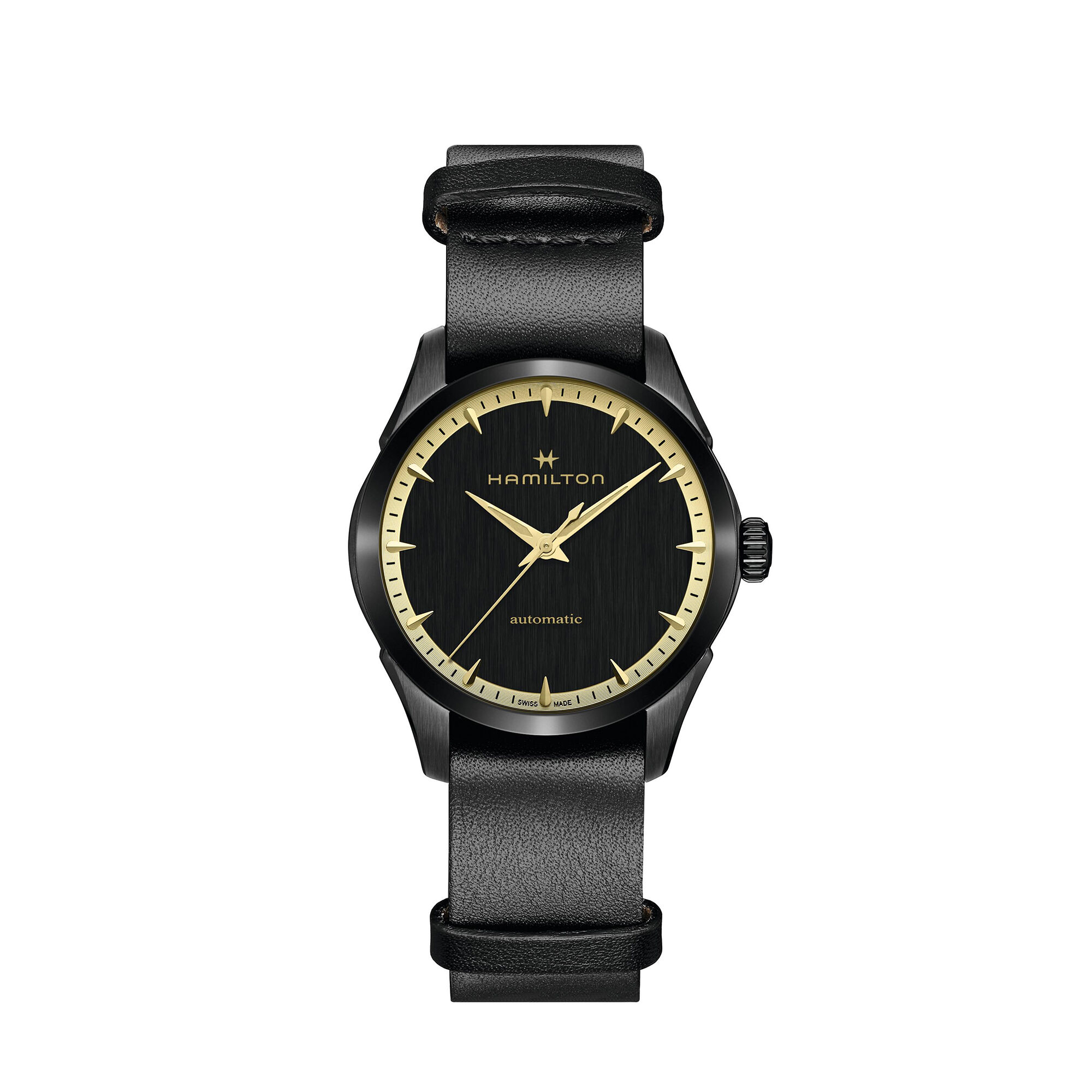 Hamilton Jazzmaster Auto Black Dial Watch, 36mm