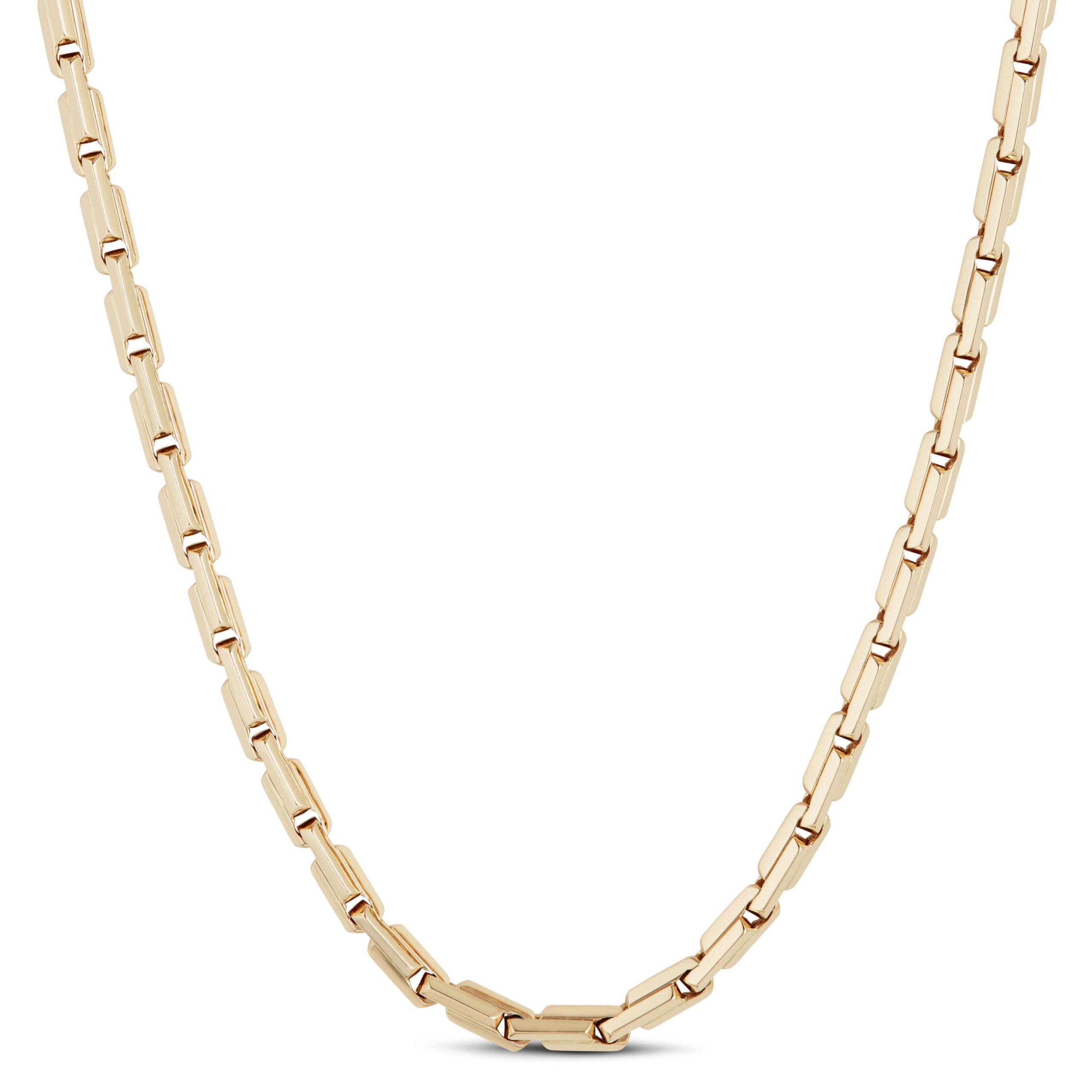 Toscano Neck Chain, 14K Yellow Gold