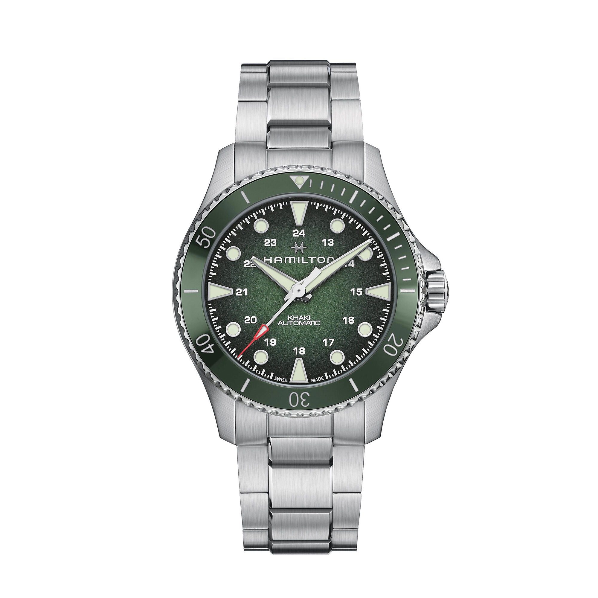 Hamilton Khaki Navy Scuba Auto Black Dial Watch, 43mm