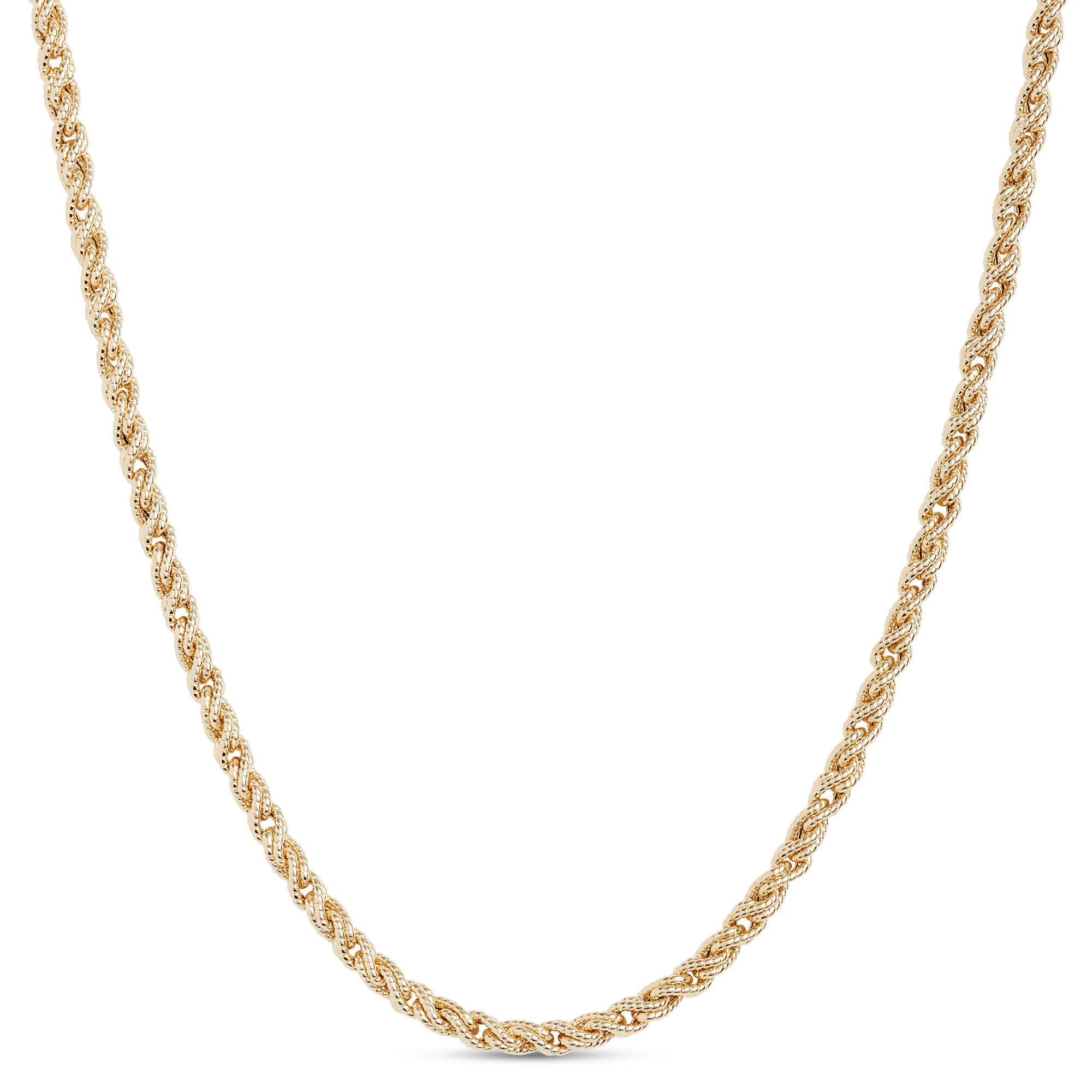 18-Inch Toscano Torchon Necklace, 14K Yellow Gold