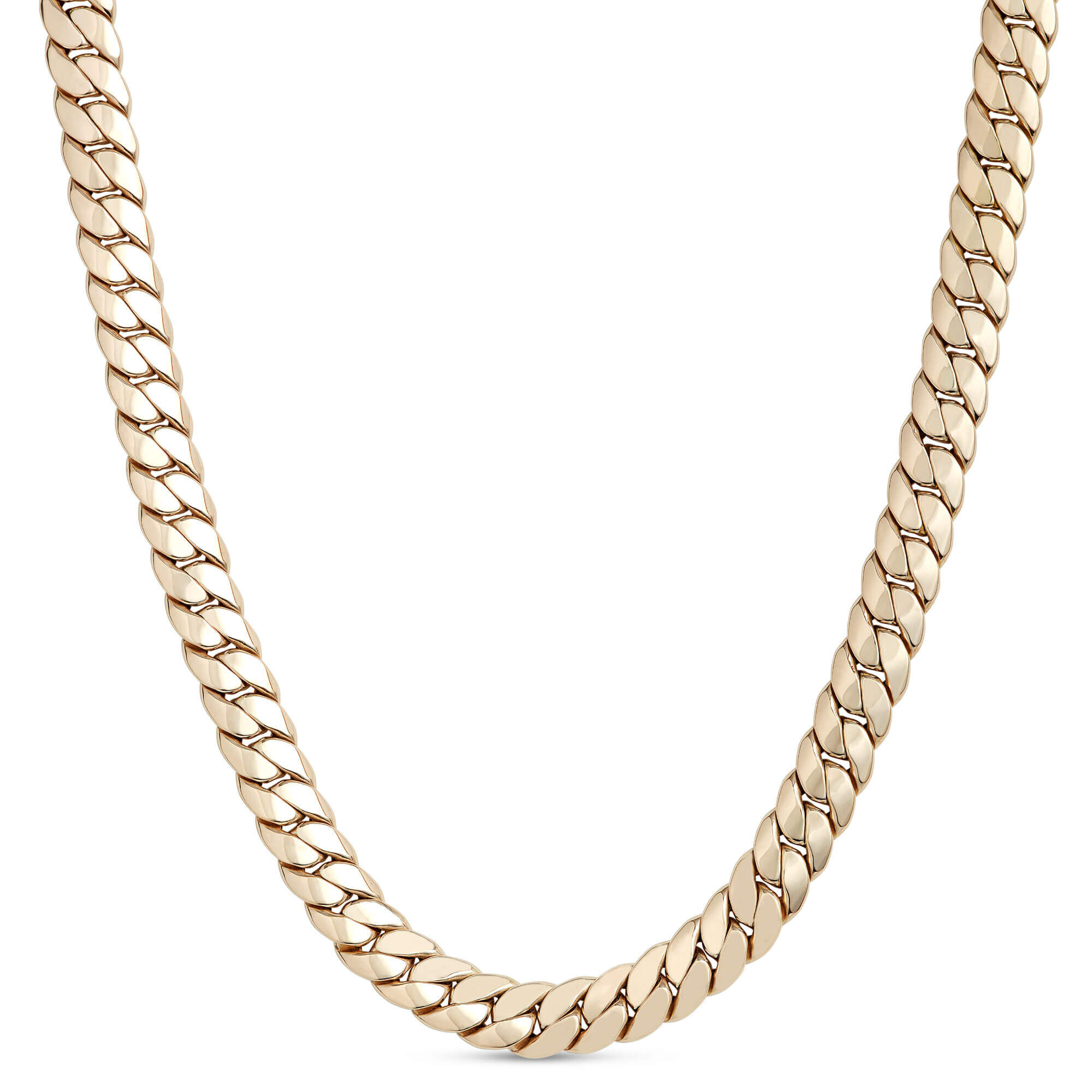 Toscano 18-Inch Grumetta Bold Chain, 14K Yellow Gold