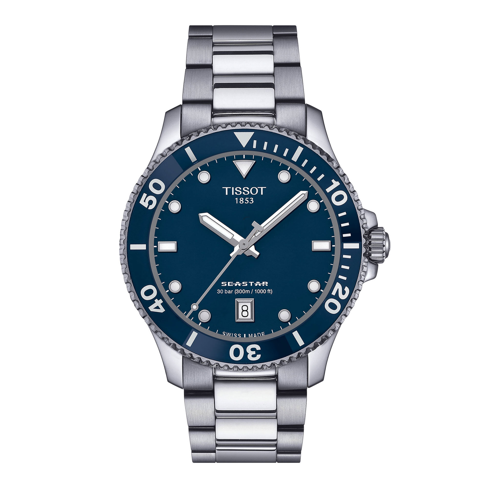 Tissot Sea Star 1000 Blue Dial, 40mm