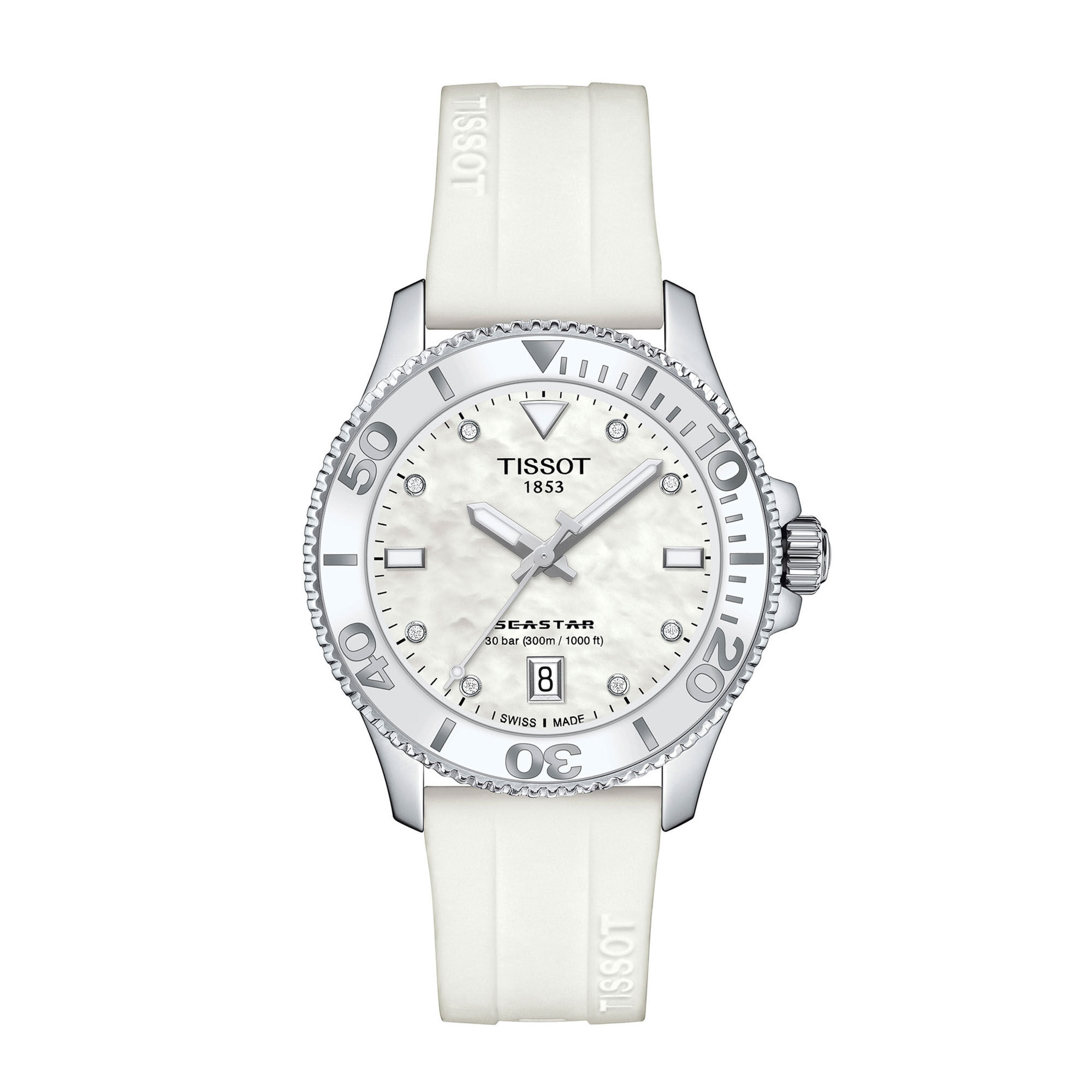 Tissot Sea Star 1000 White Mother Of Pearl, 36 mm