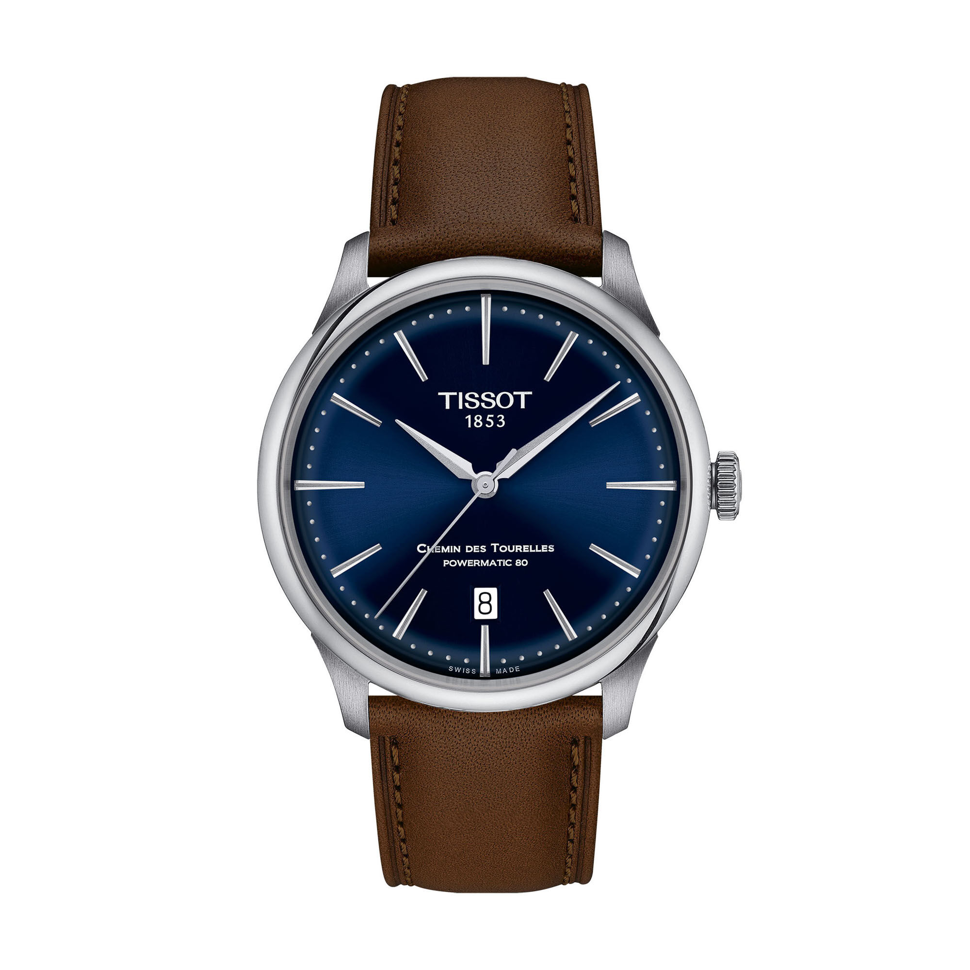 Tissot Chemin Des Tourelles Powermatic 80 Blue Dial, 39 MM