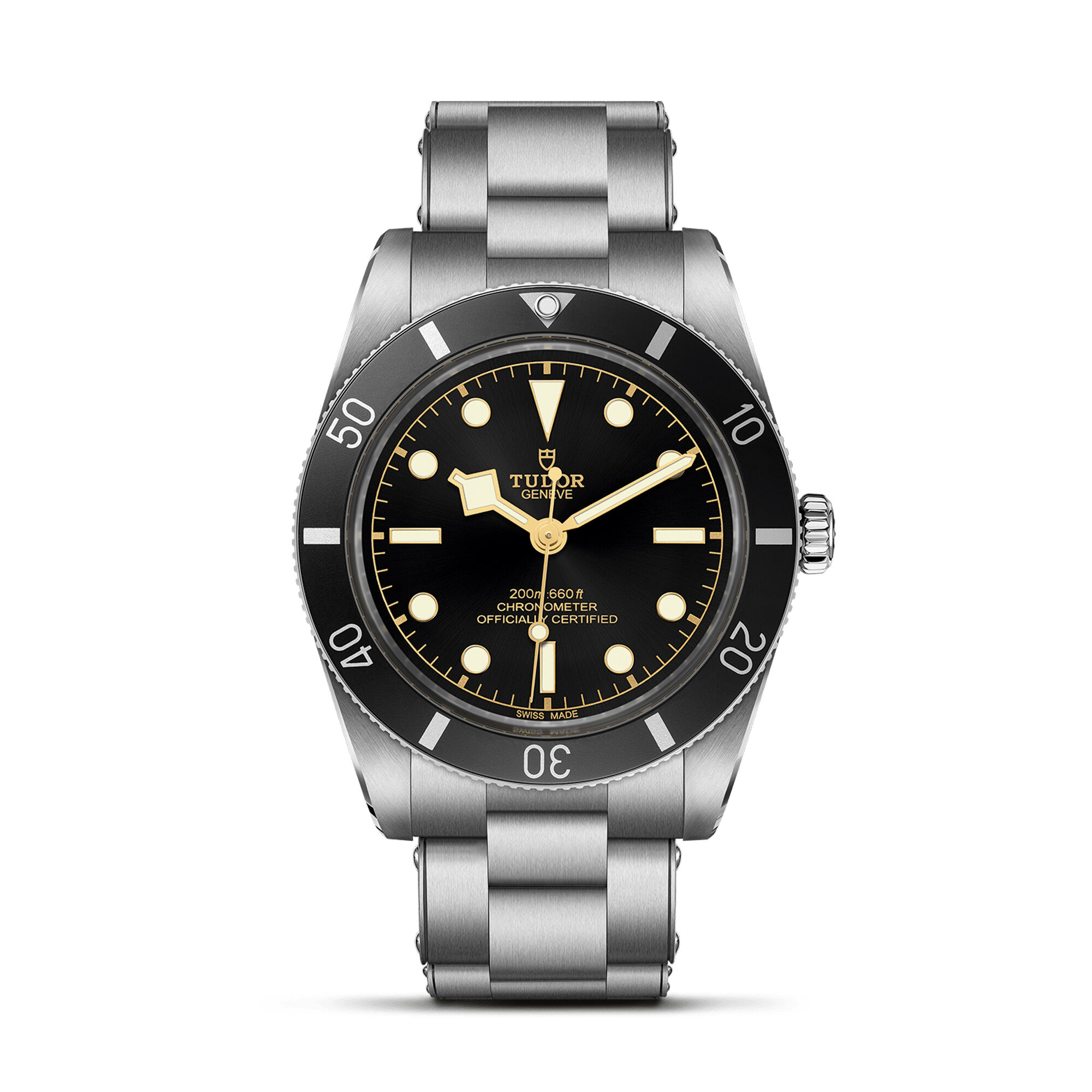 TUDOR Black Bay 54 Black Dial Watch, 37mm
