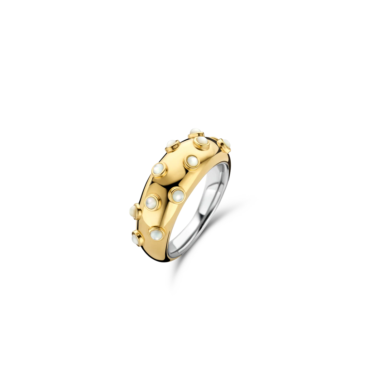 Mother Pearl Doublets Ring