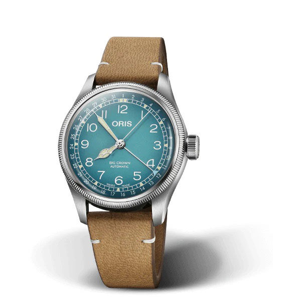 Oris X Cervo Volante Watch Blue Dial, 38mm