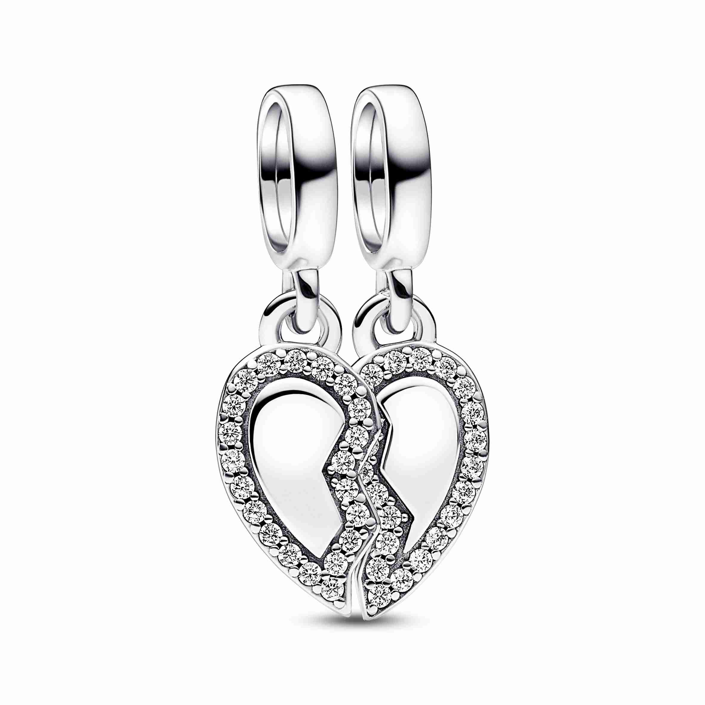 Pandora Friends Splittable Heart Dangle Charm