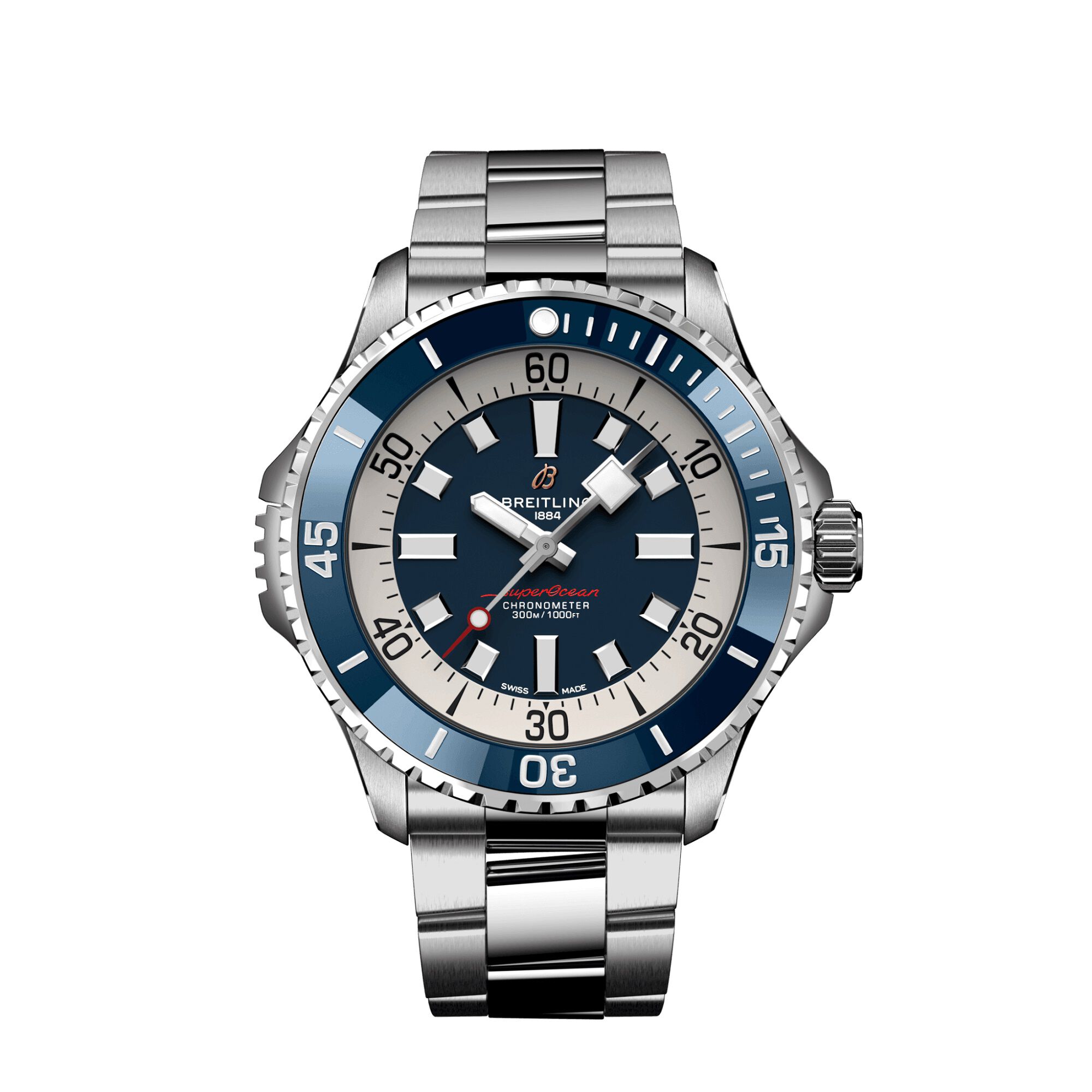 Breitling Superocean Automatic 46 Blue Dial Watch, 46mm