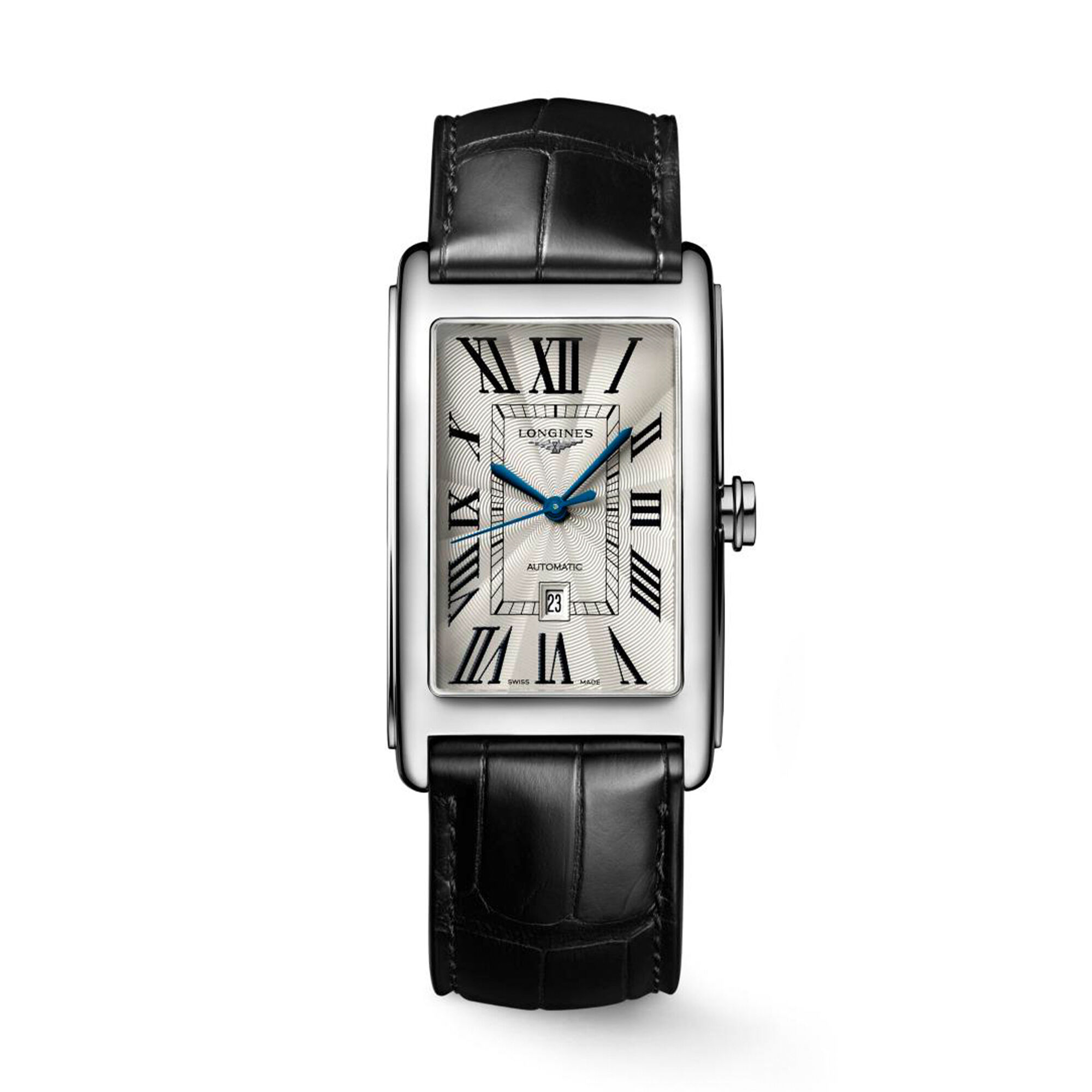 Longines DolceVita Watch Silver Dial, 47mm