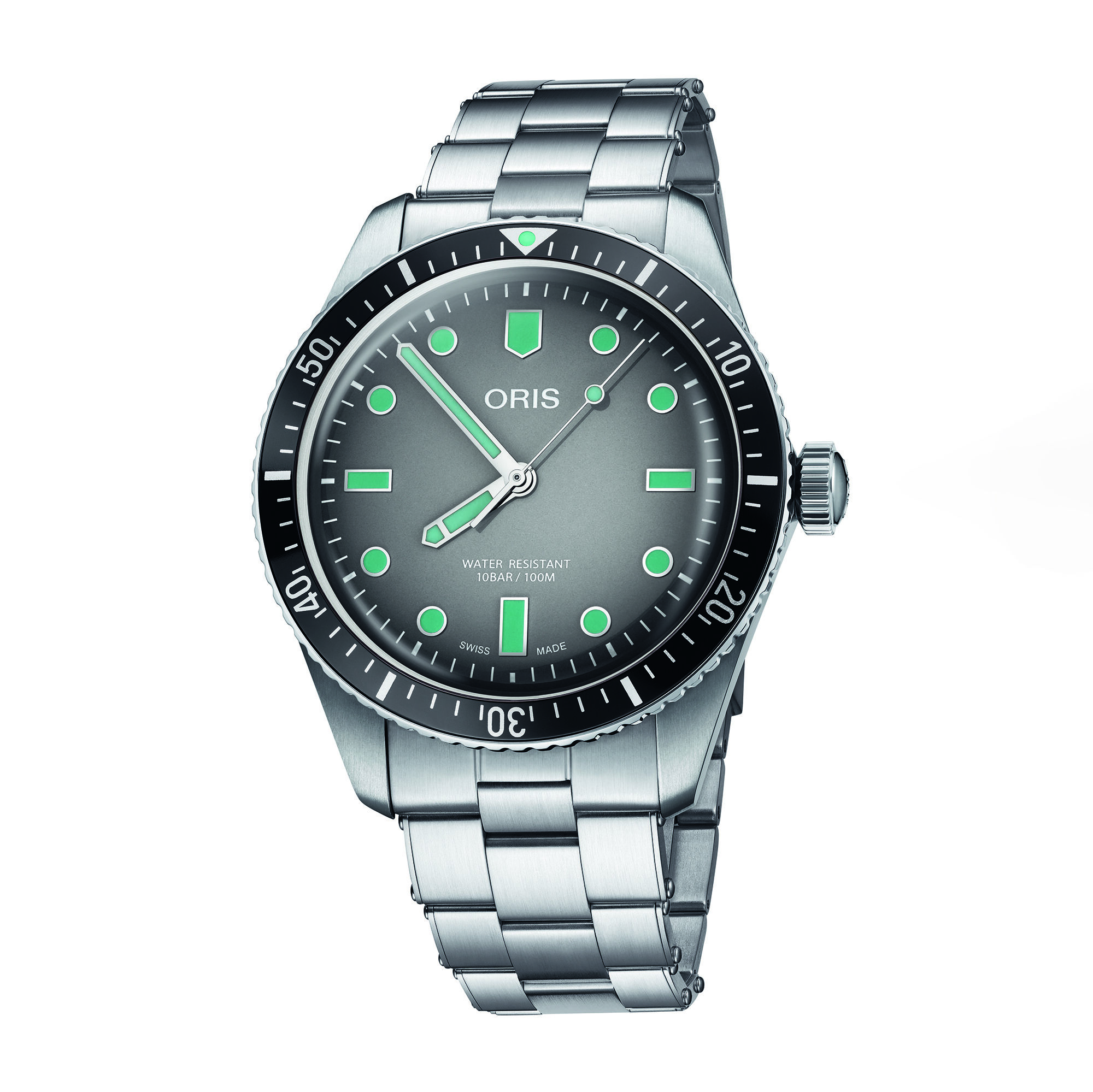 Oris Divers Sixty-Five Gray Dial Watch, 40mm