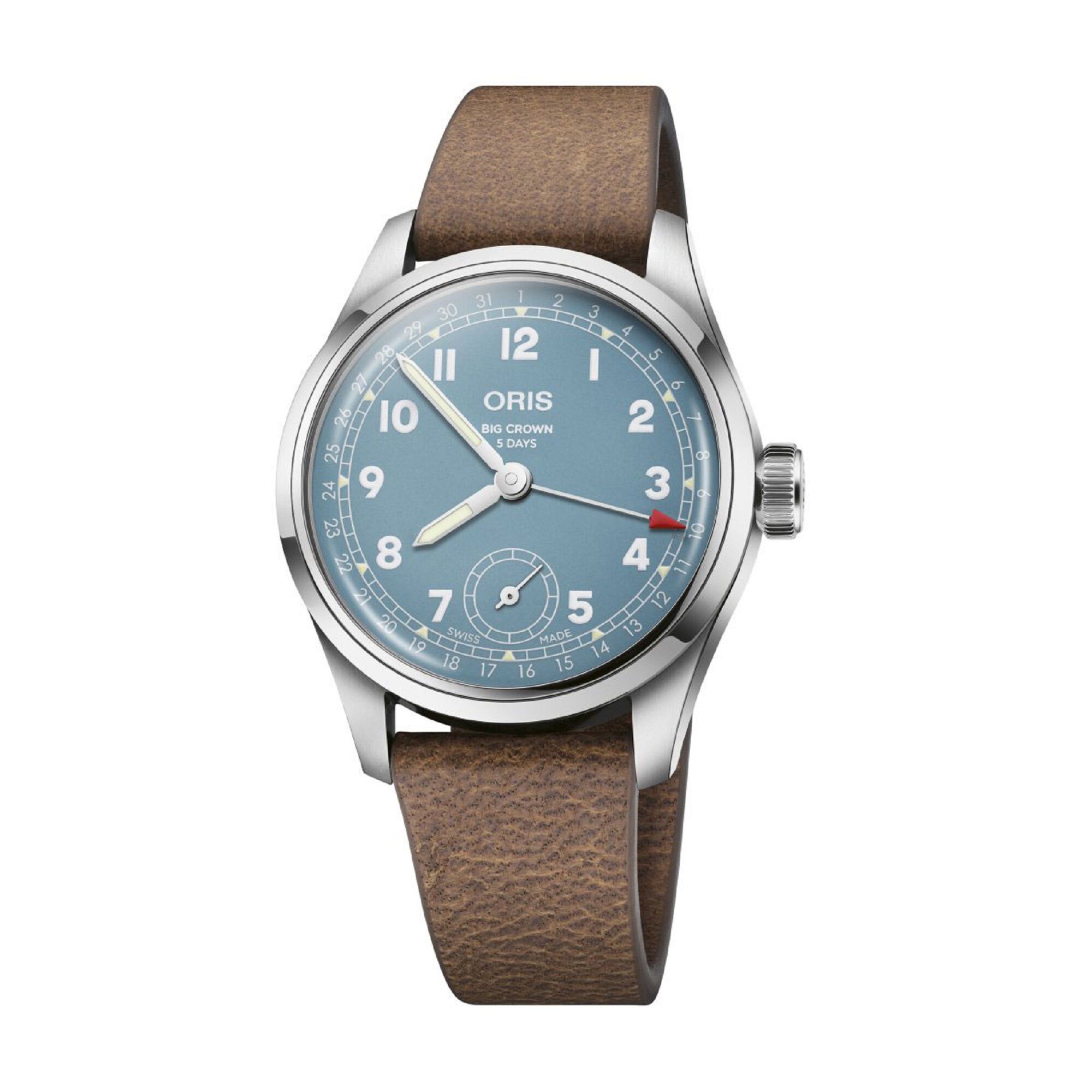 Oris Big Crown Calibre 473 Watch Blue Dial, 38mm