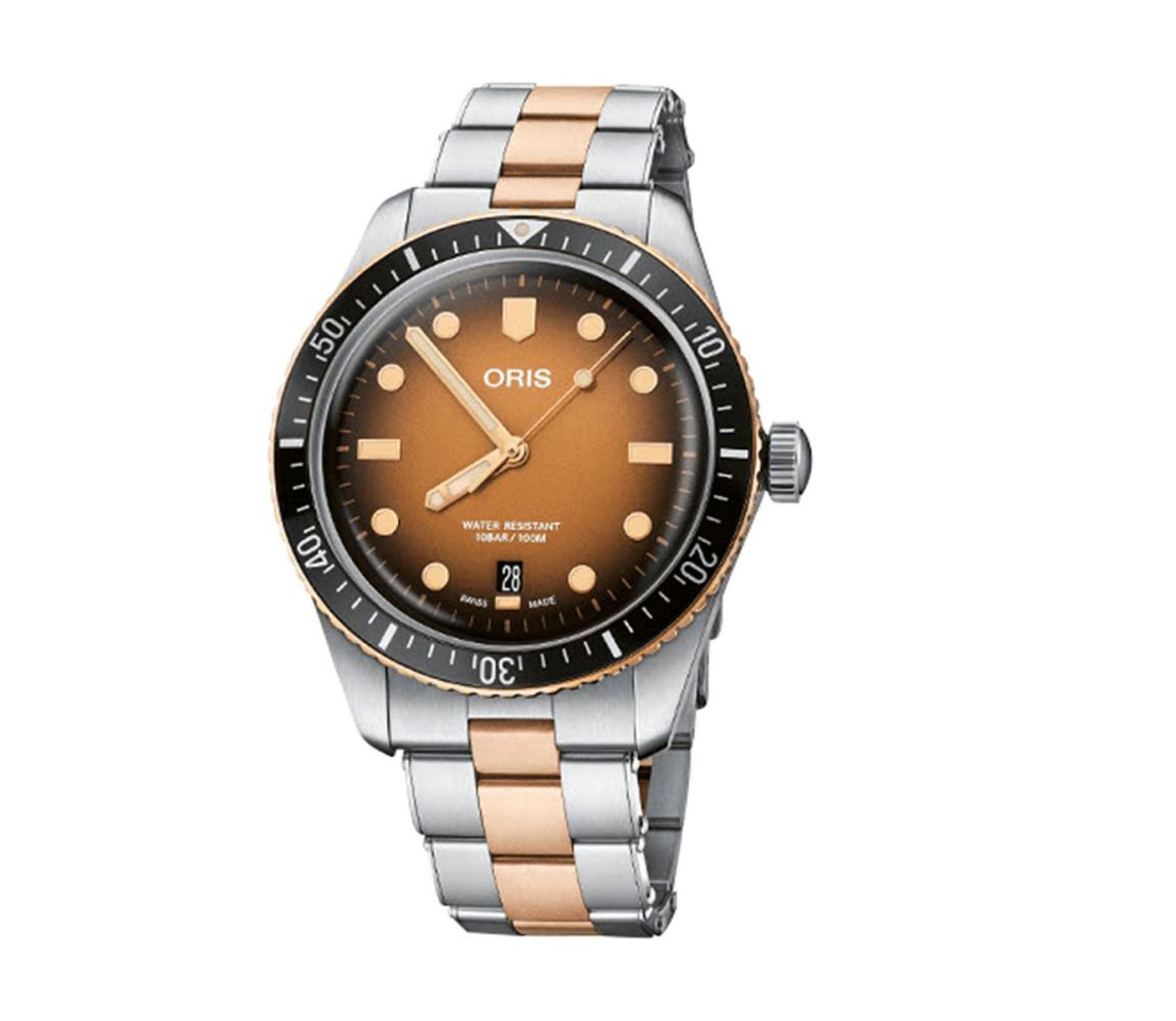 Oris Divers Sixty Five 40mm Bronze Brown Dial Watch, 40mm