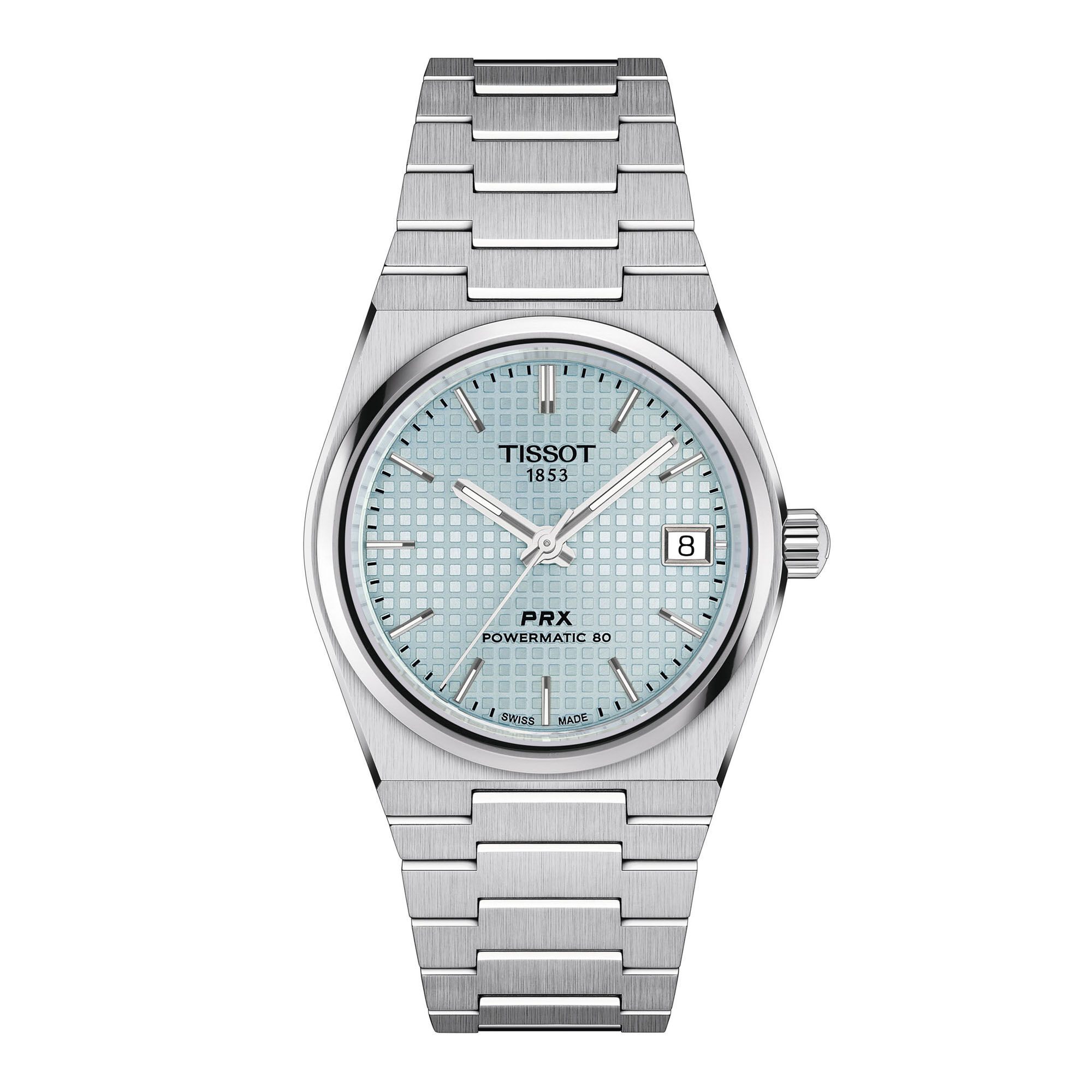 Tissot PRX Powermatic 80 Ice Blue Dial, 35mm