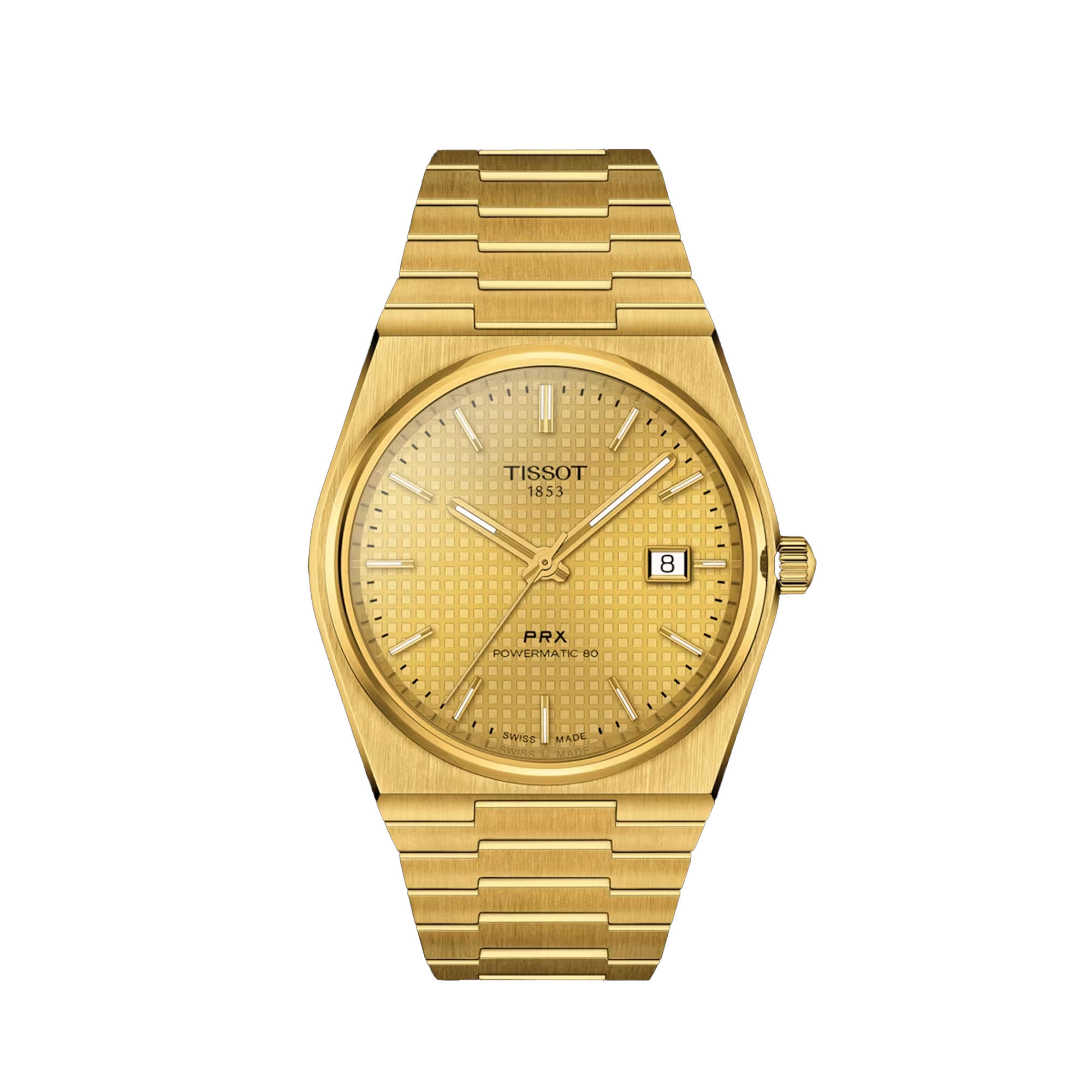 Tissot PRX Powermatic 80 Champagne Dial Watch, 40mm