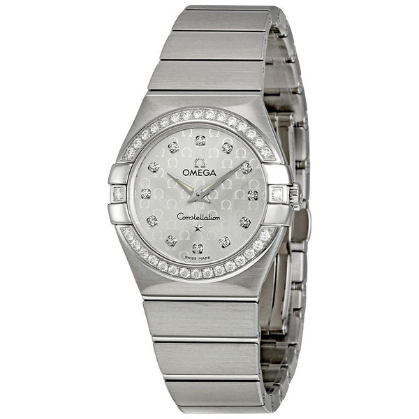 Omega Women's 123.15.27.60.52.001 Constellation Diamond Stainless Steel Watch