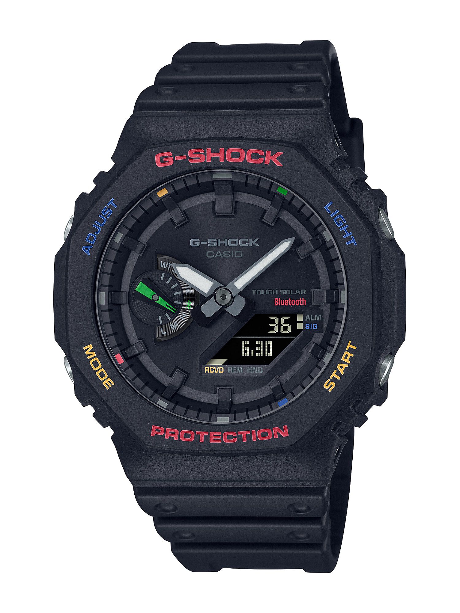 G-Shock GAB2100FC-1A Multi Color Oak Black Dial, 45.4mm