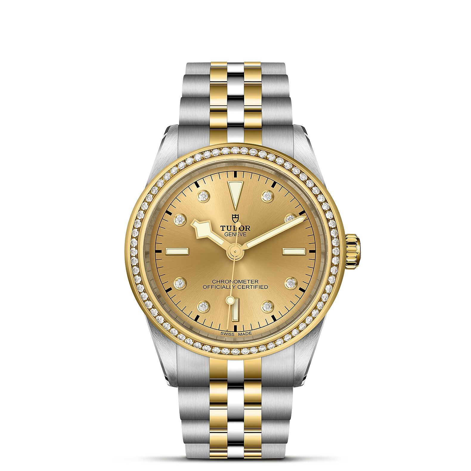 TUDOR Black Bay 39 S&G Watch Champagne Dial, 39mm