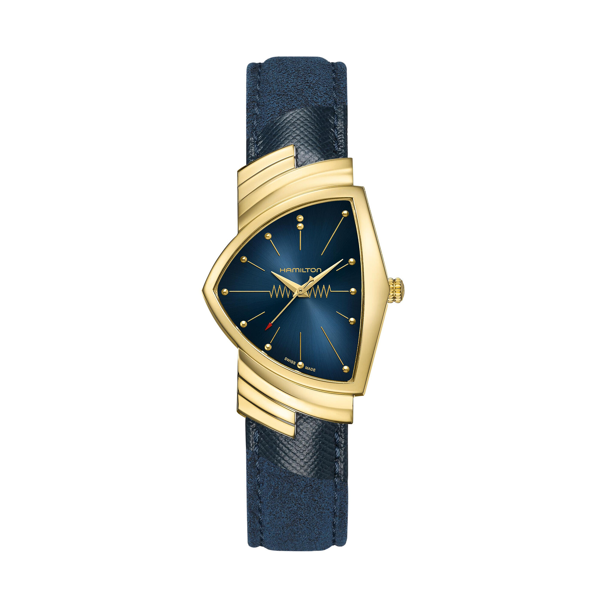 Hamilton Ventura Blue Dial Watch, 24mm x 27mm