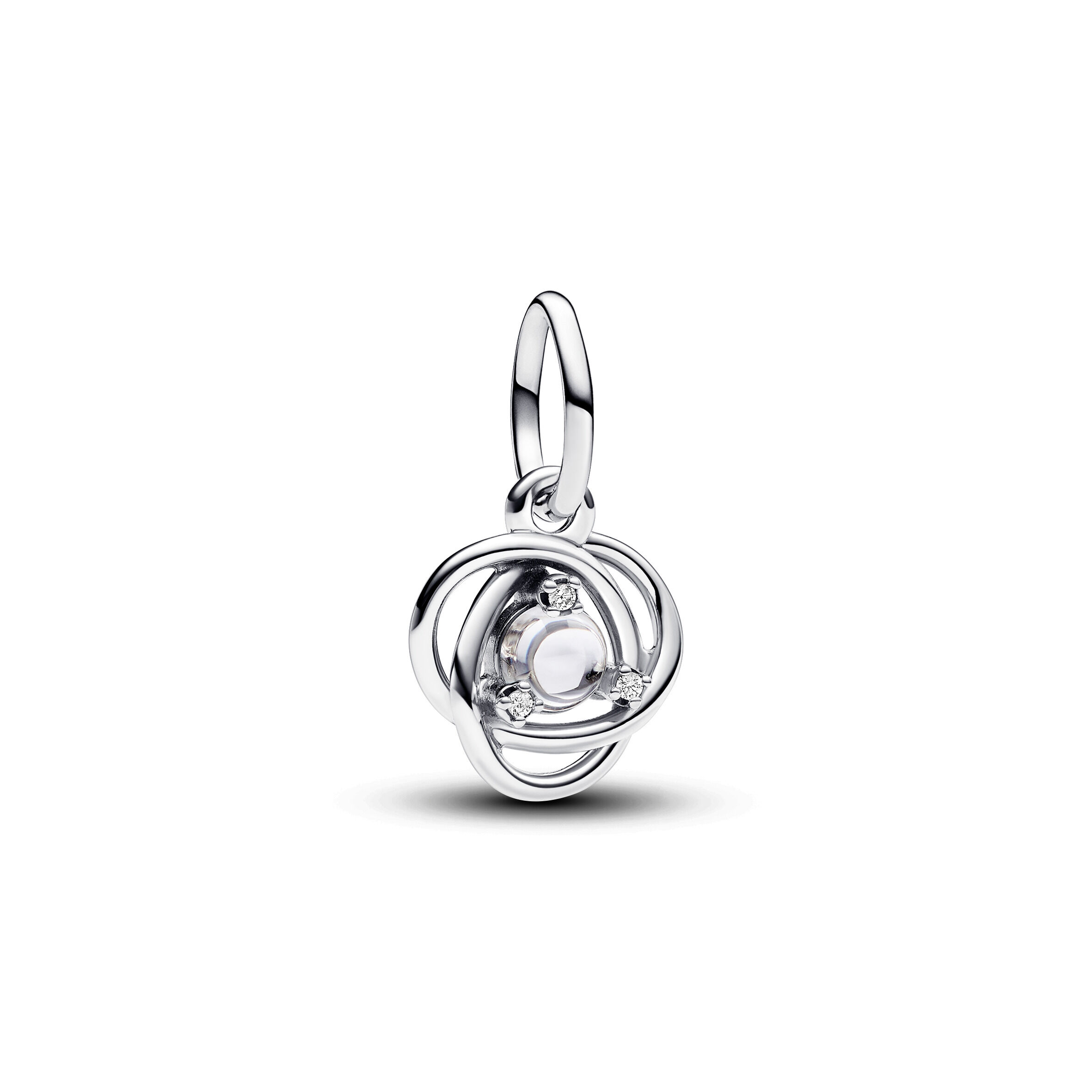 Pandora Clear Eternity Circle Dangle Charm