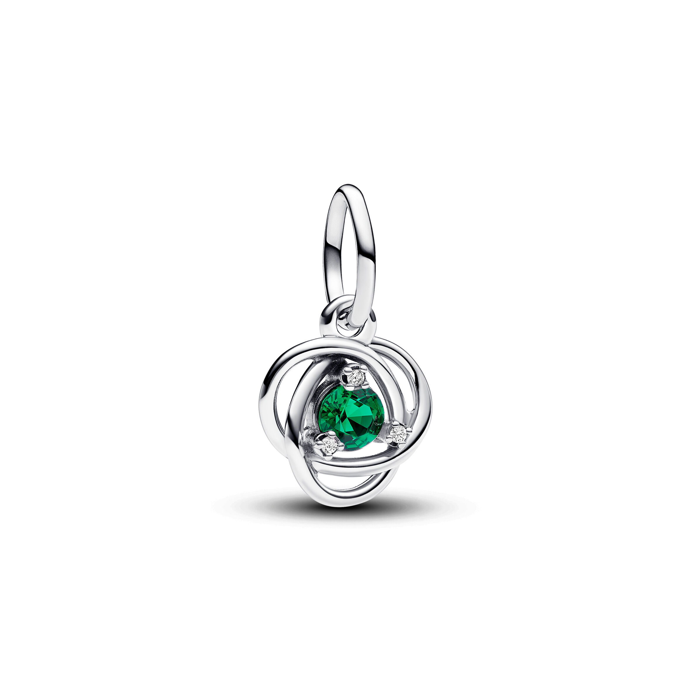 Pandora Green Eternity Circle Dangle Charm