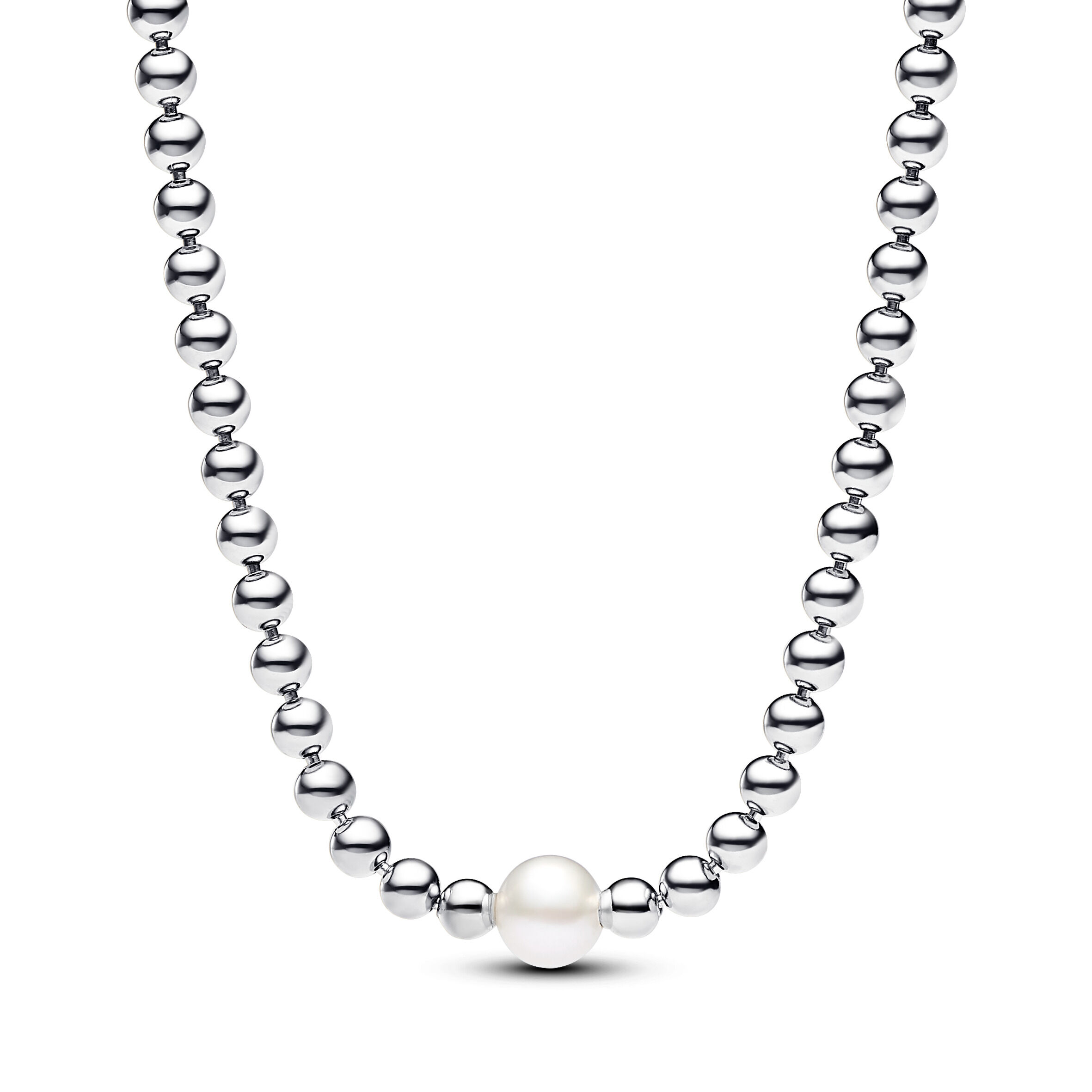 Pandora Treated Freshwater Cultured Pearl & Beads Collier Necklace
