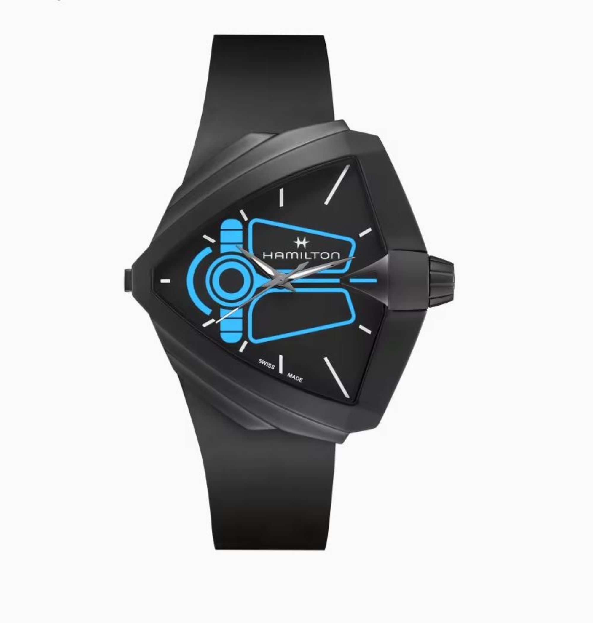 HAMILTON Ventura XXL Bright Dune Limited Edition Black Dial Watch, 52mm x 47.6mm