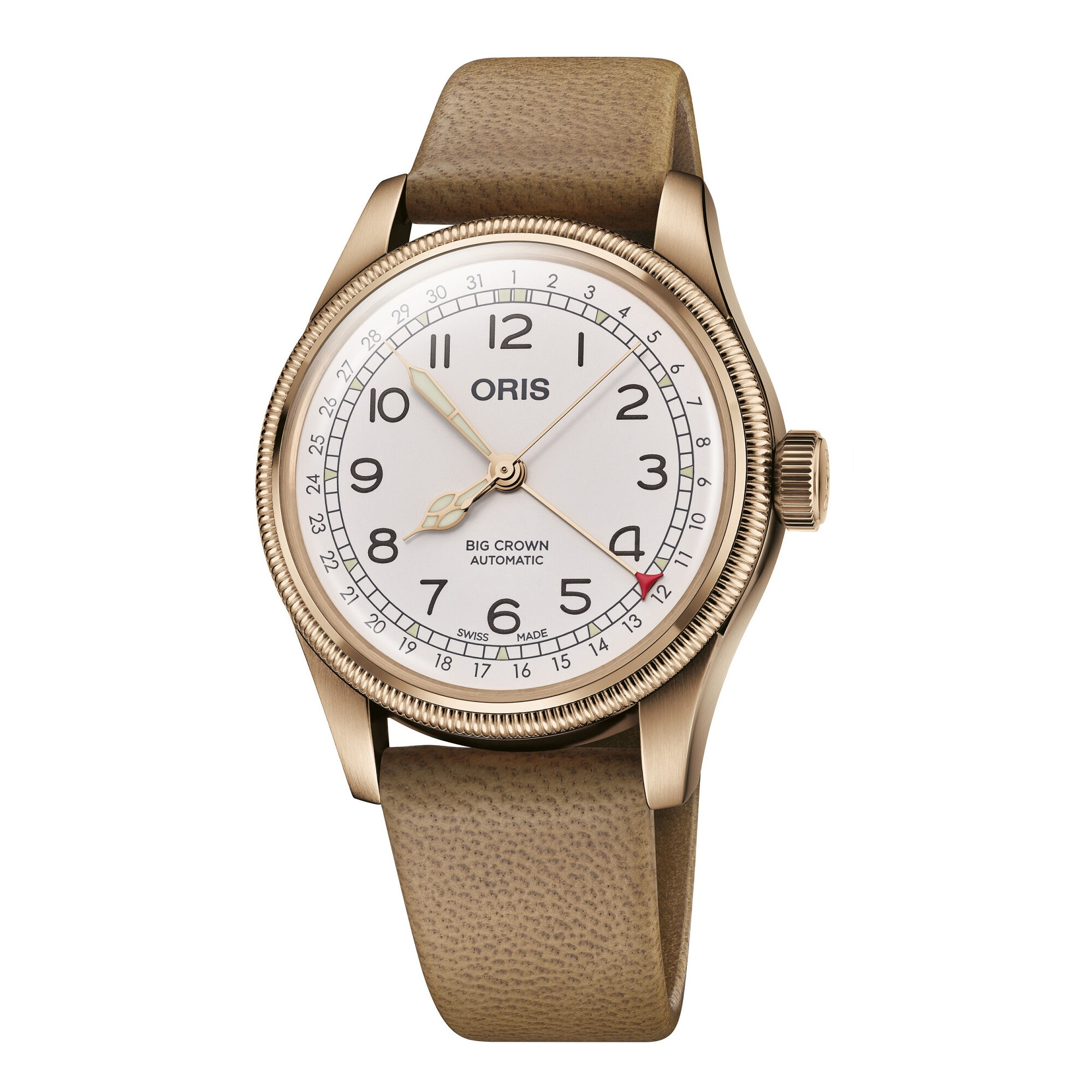 Oris Big Crown Father Time Limited Edition White Dial, 40mm