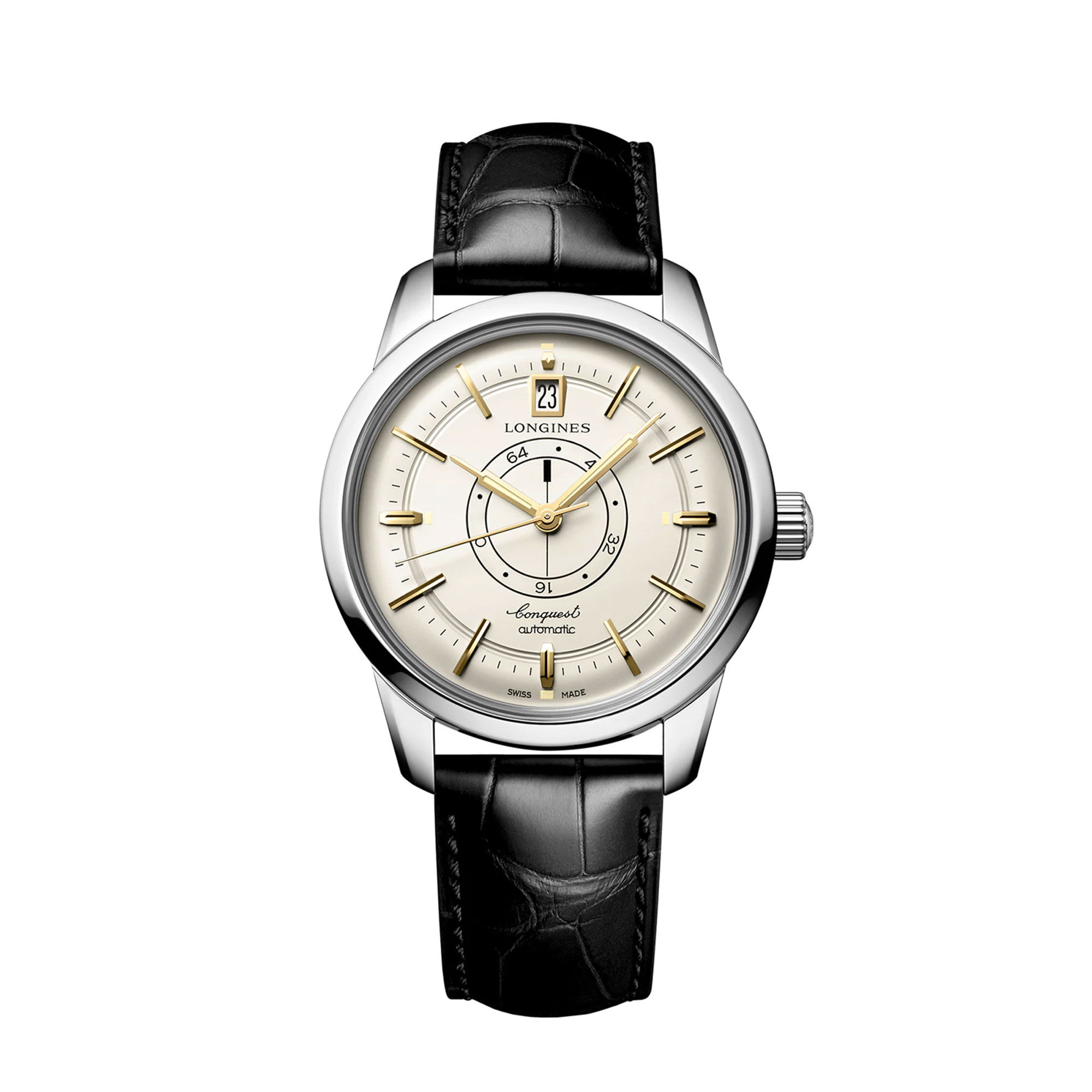 Longines Conquest Heritage Champagne Dial Watch, 38mm