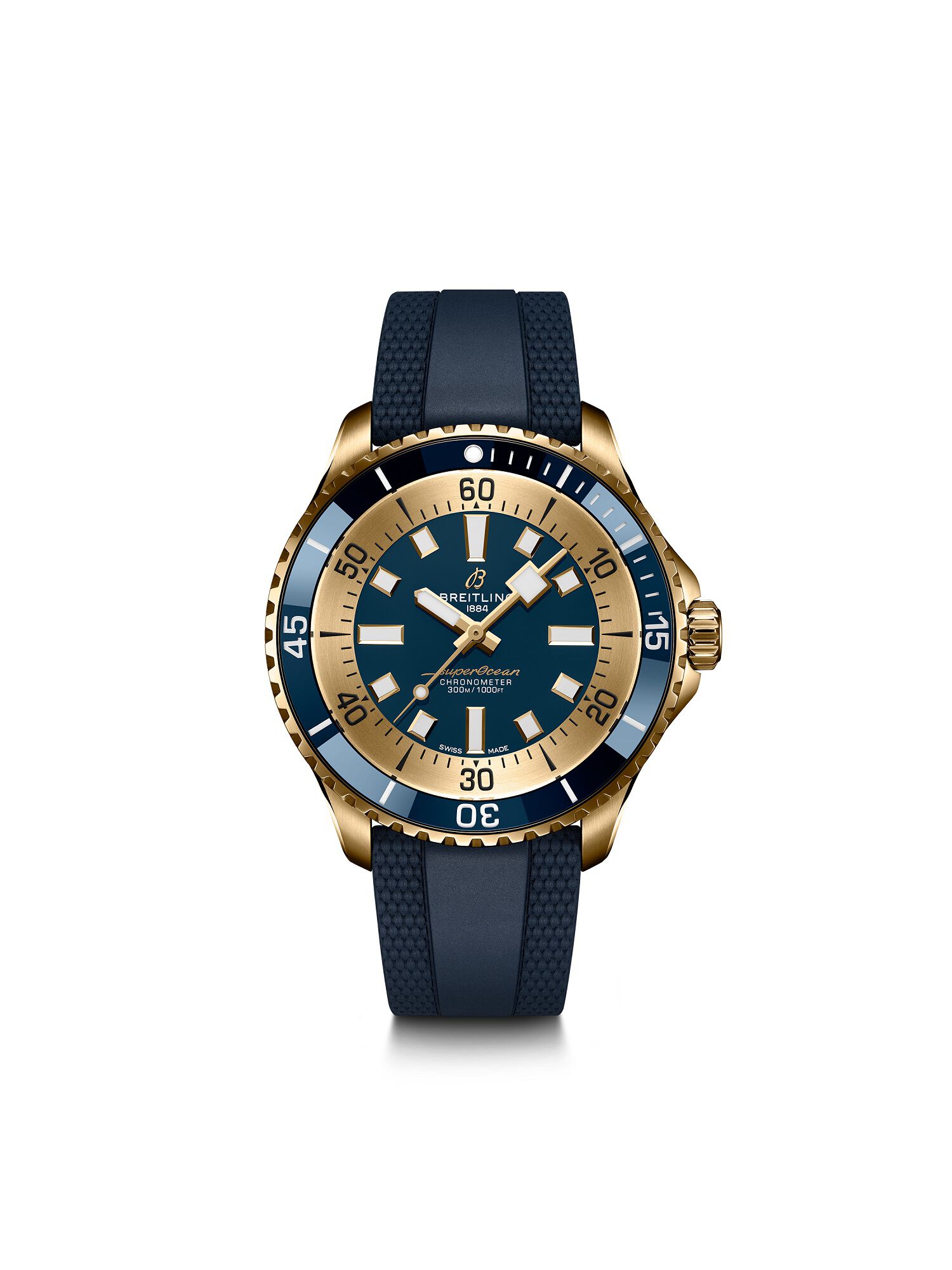 Breitling Superocean Automatic 44 Bronze, Blue Dial, 44mm