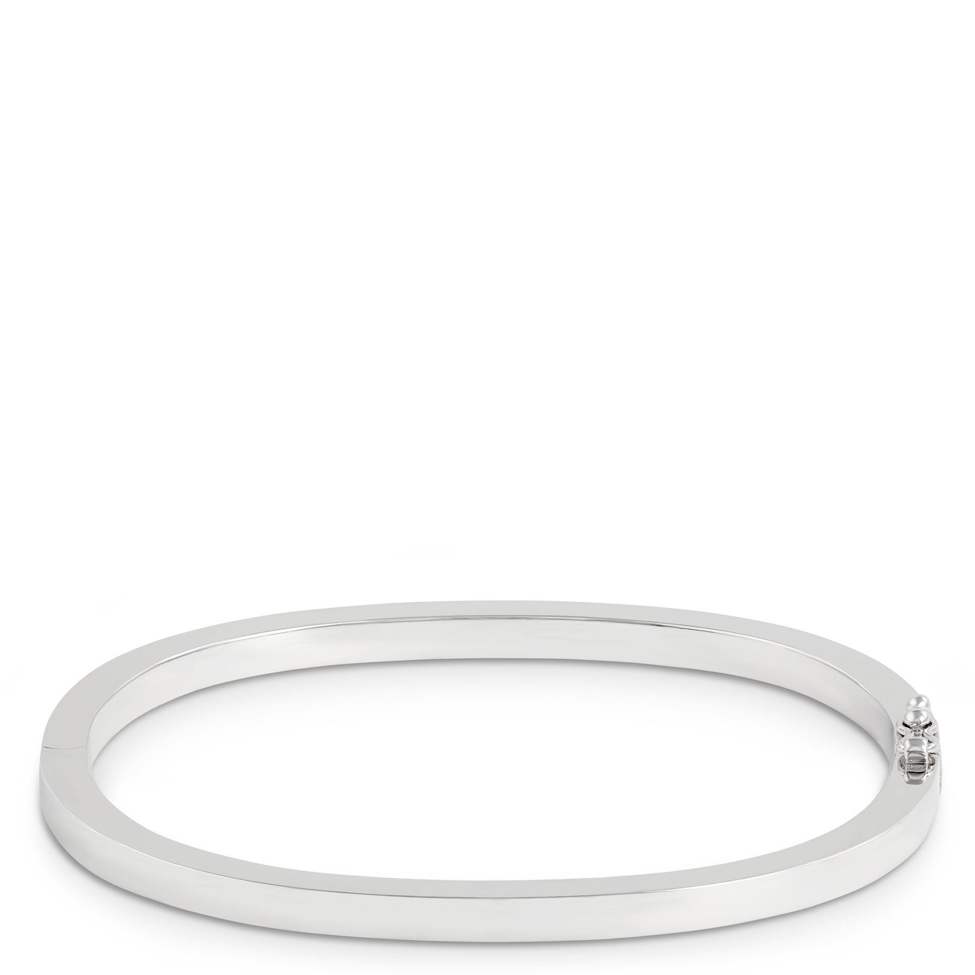 Cushion Shaped Bracelet, Sterling Silver