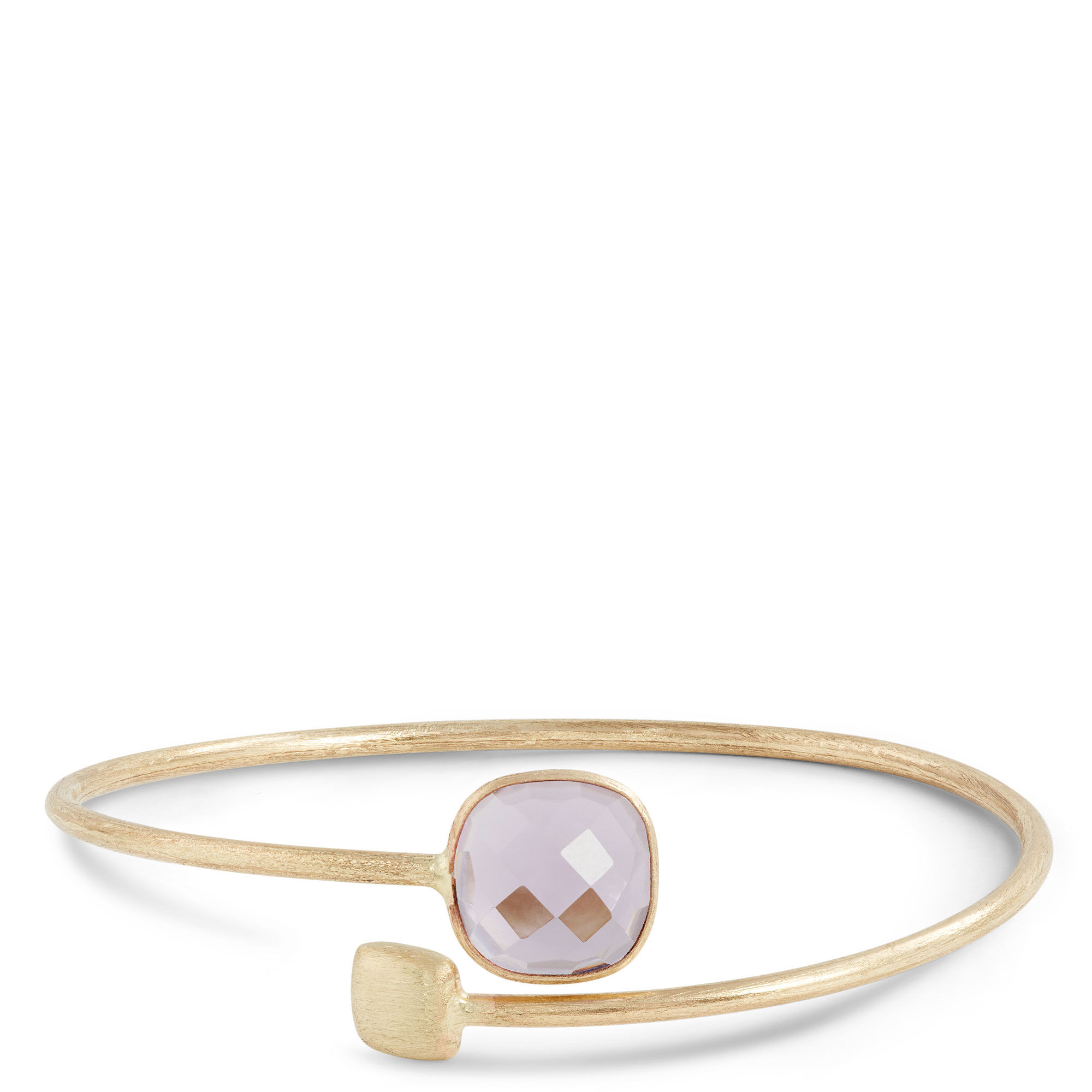 Toscano Amethyst Bangle, 14K Yellow Gold