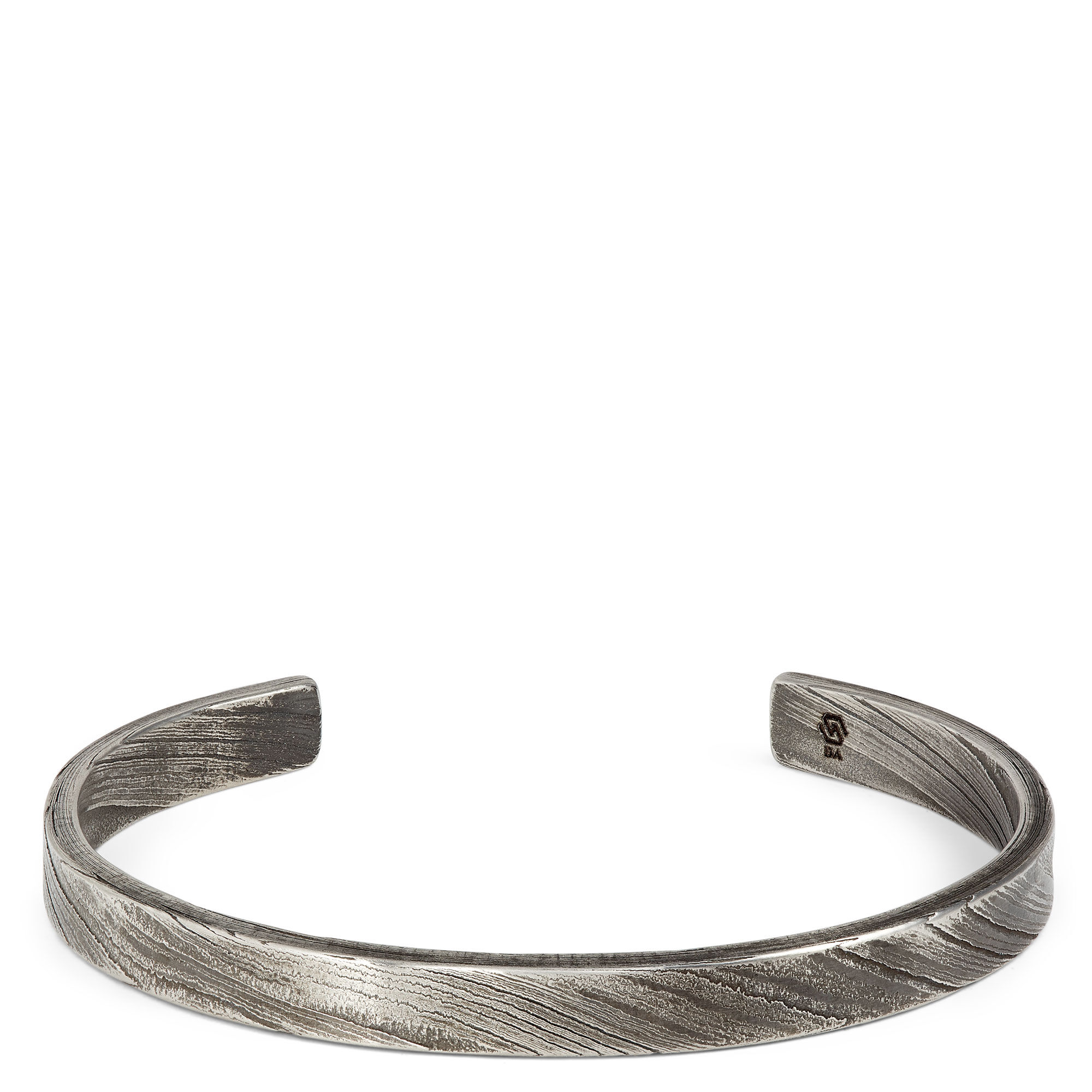 Damascus Steel Cuff, 6mm