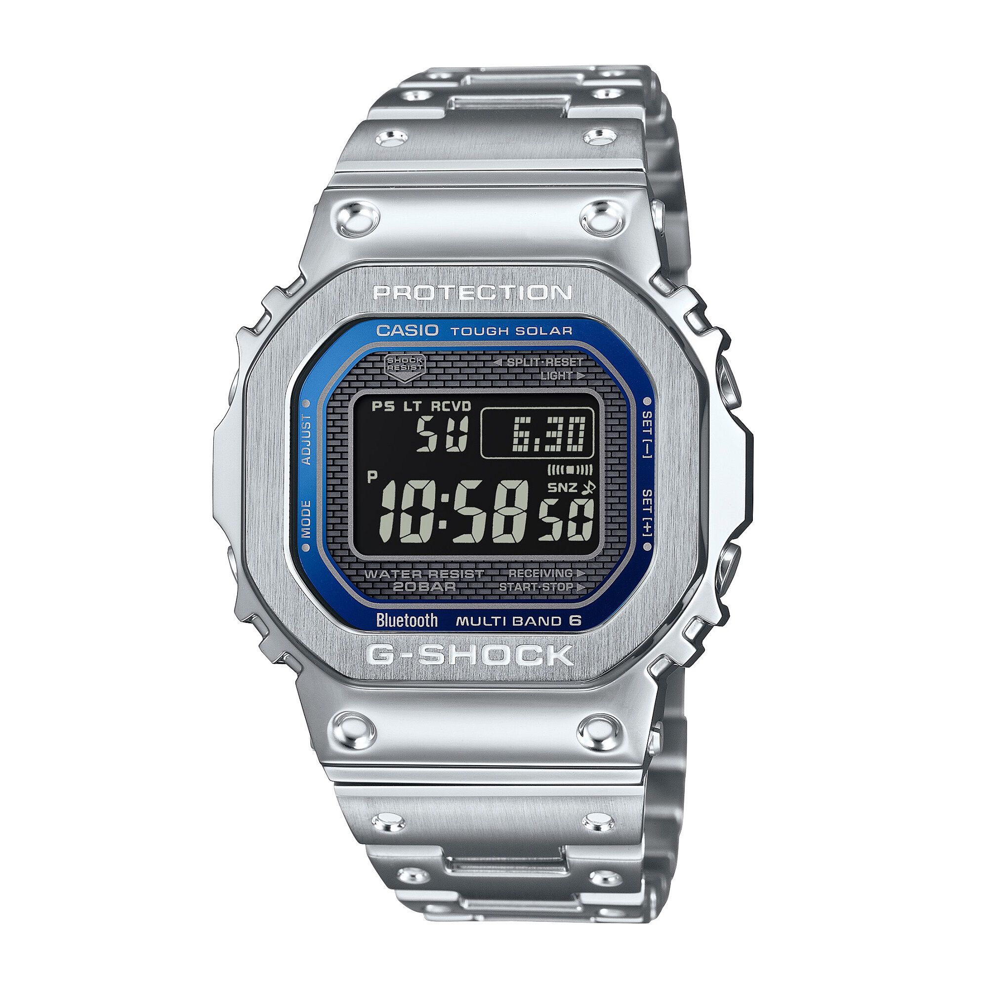 G-Shock Full Metal Navy Blue and Black Dial, 43mm