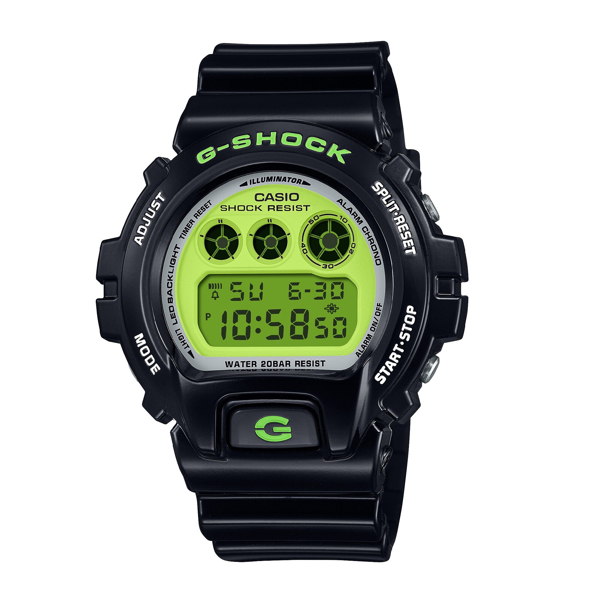 G-Shock Retro Revival Green Dial, 50mm