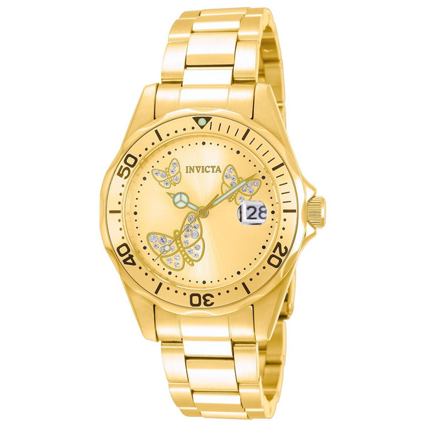 Invicta Women's 12505 Angel Gold-Tone Stainless Steel Watch