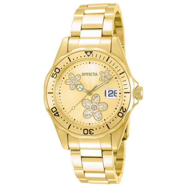 Invicta Women's 12508 Angel Gold-Tone Stainless Steel Watch