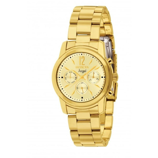 Invicta Women's 12551 Angel Chronograph Gold-Tone Stainless Steel Watch