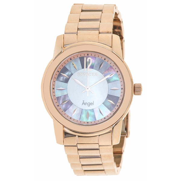 Invicta Women's 12631 Angel Rose-tone Stainless Steel Watch