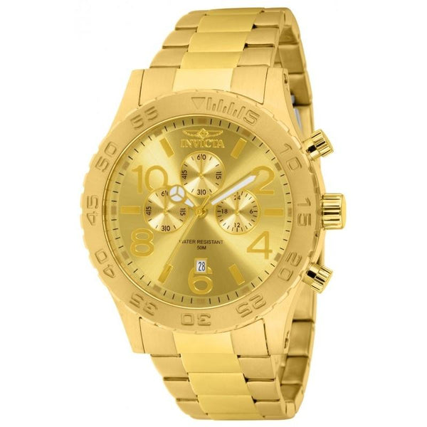 Invicta Men's 1270 Specialty Gold-Tone Stainless Steel Watch