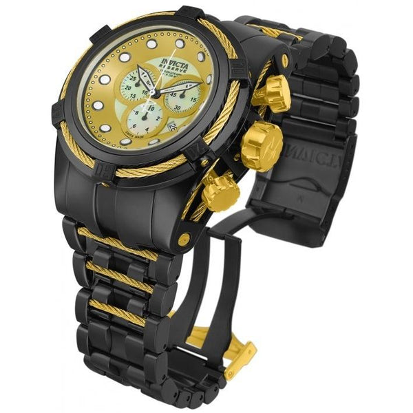 Invicta Men's 12731 Reserve Black and Gold-Tone Stainless Steel Watch