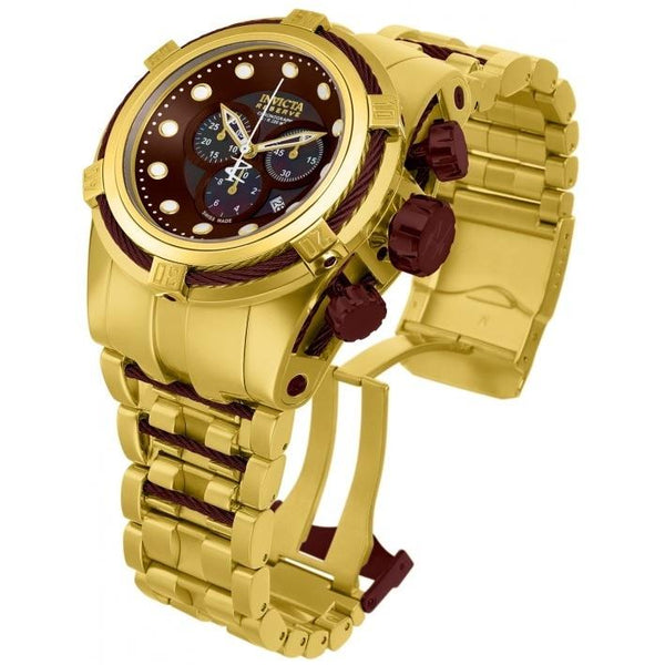 Invicta Men's 12740 Reserve Bolt Zeus Chronograph Gold-Tone Stainless Steel Watch