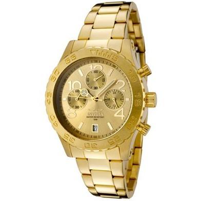 Invicta Women's 1279 Specialty Ocean Chronograph Gold-tone Stainless Steel Watch