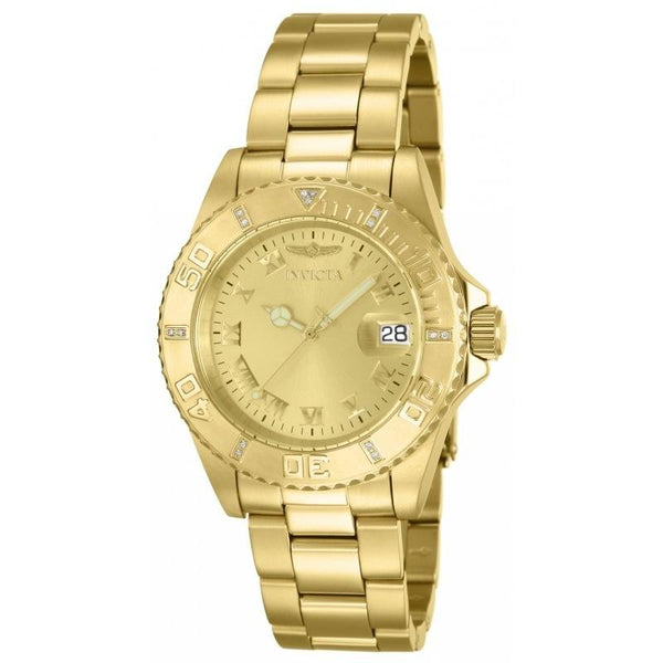 Invicta Men's 12820 Pro Diver Gold-Tone Stainless Steel Watch